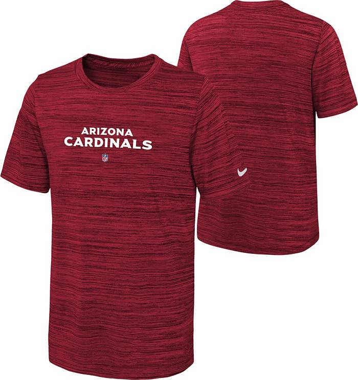 Nike Dri-Fit Sideline Coaches (NFL Arizona Cardinals) Men's V-Neck T-Shirt in Red, Size: Small | NKOJ060Y71-K1Q