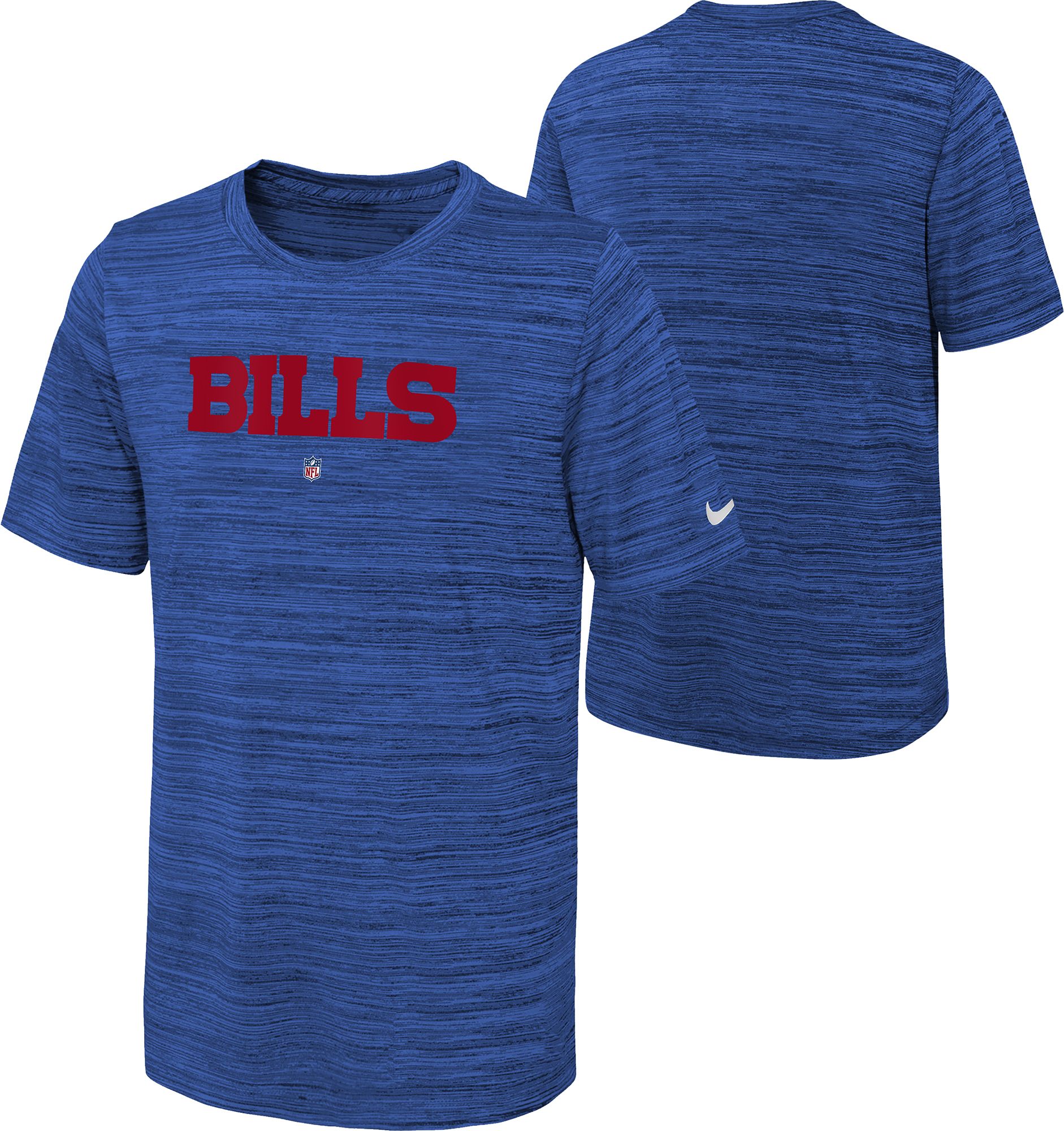 Nike Youth Buffalo Bills Sideline Velocity Royal T-Shirt