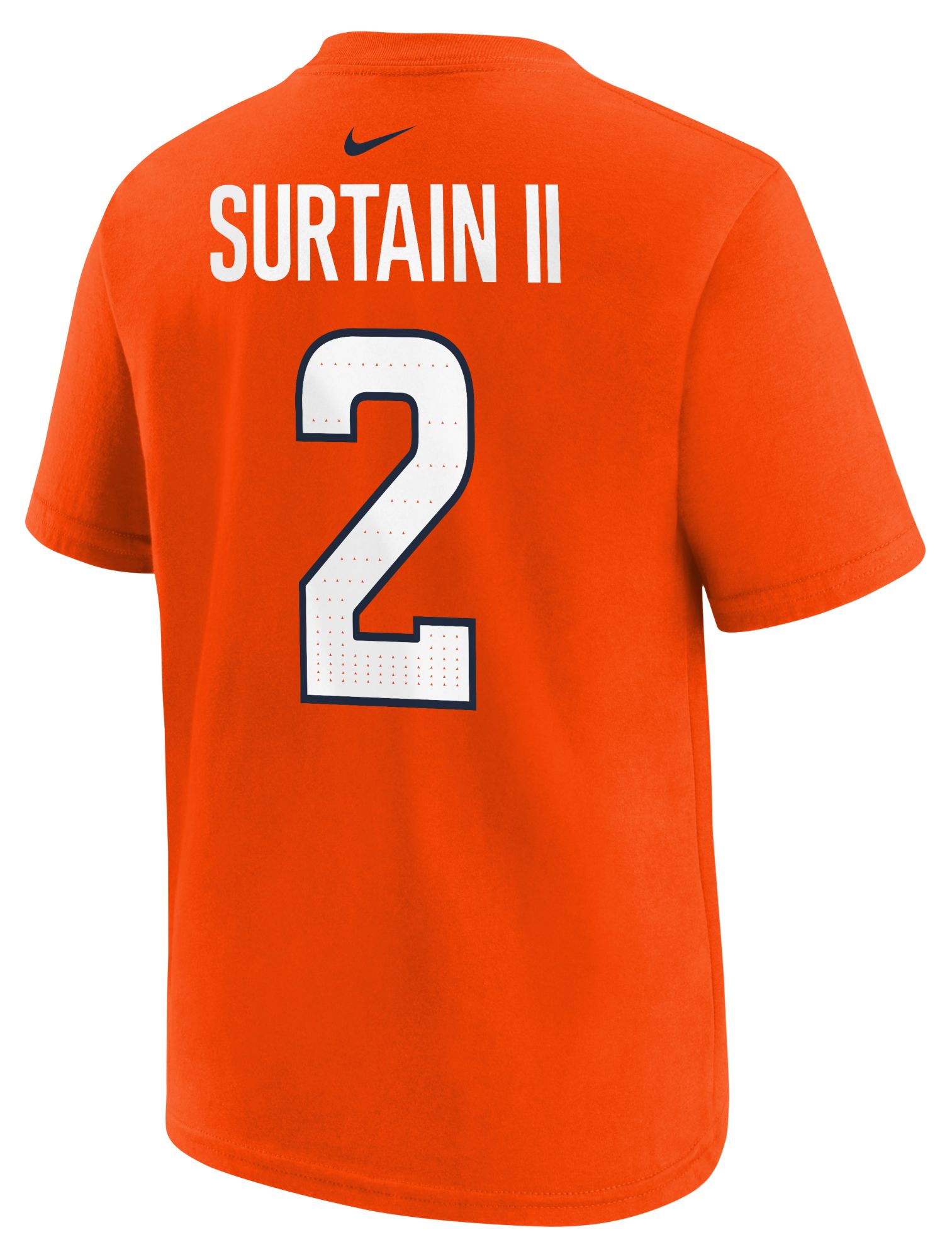 Nike Youth Denver Broncos Patrick Surtain II #2 Brilliant Orange T-Shirt product image