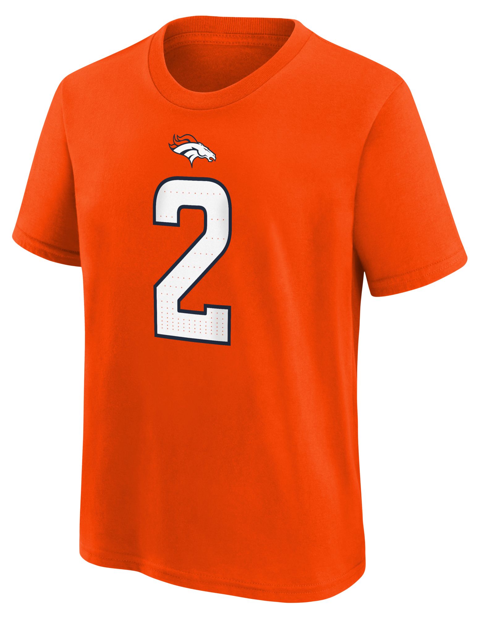 Nike Youth Denver Broncos Patrick Surtain II #2 Brilliant Orange T-Shirt product image