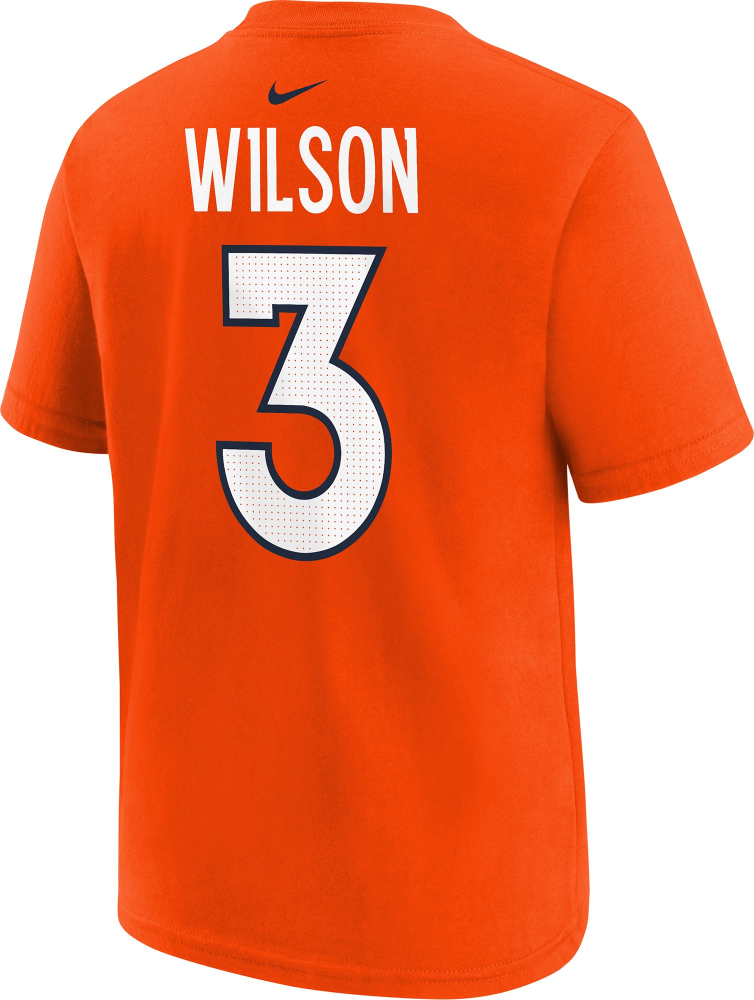 Nike Youth Denver Broncos Russell Wilson #3 Orange T-Shirt