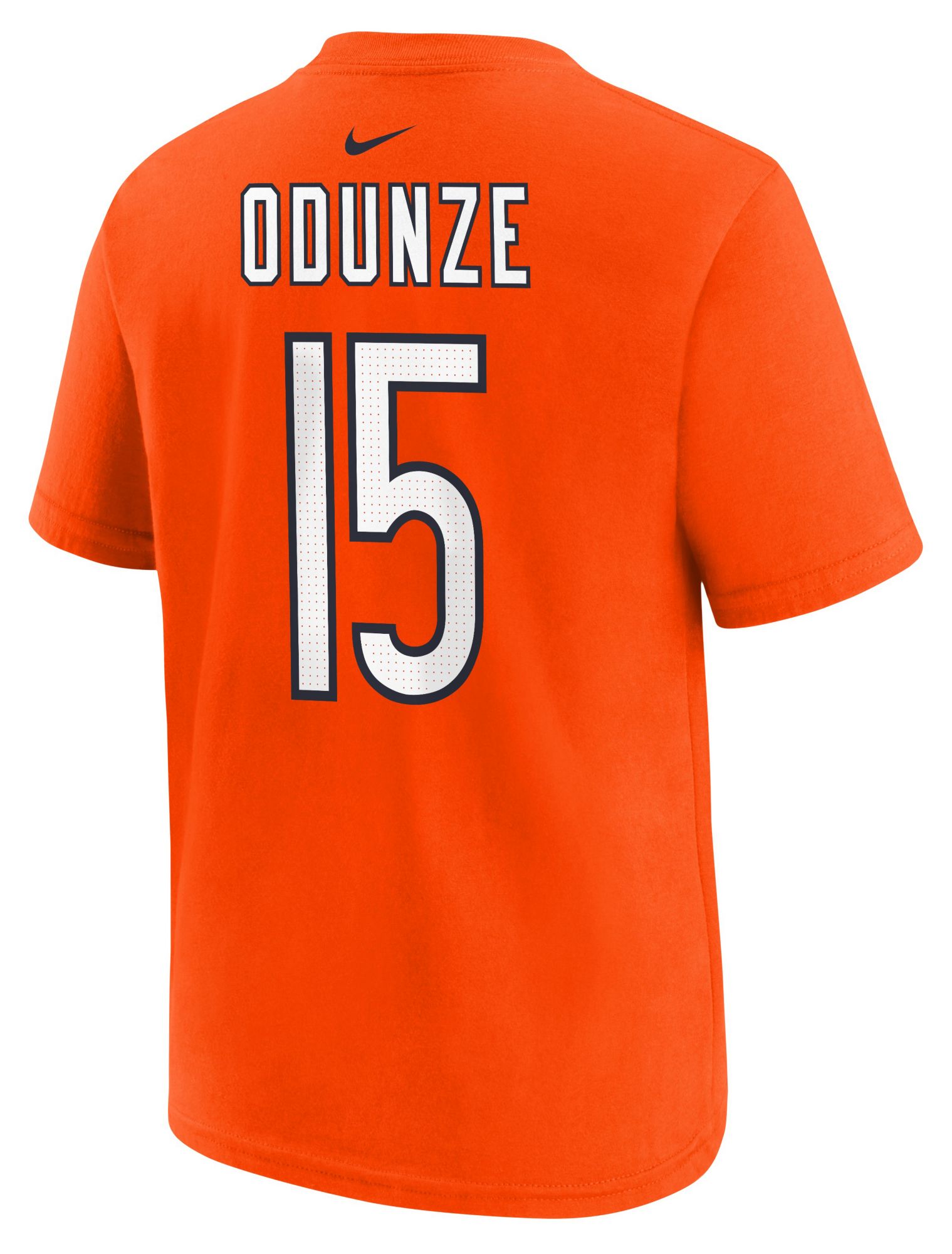 Nike Youth Chicago Bears Rome Odunze #15 University Orange T-Shirt product image