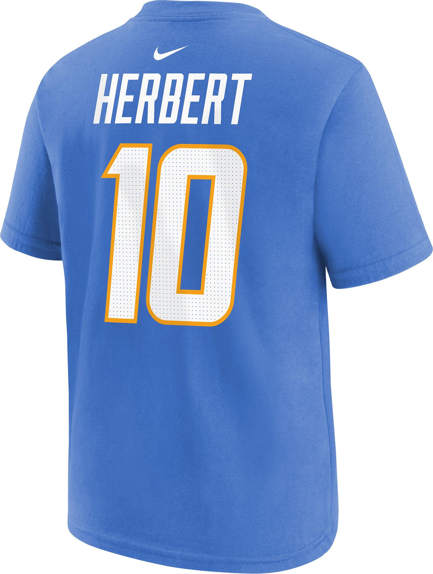 Nike Youth Los Angeles Chargers Justin Herbert #10 Blue T-Shirt product image