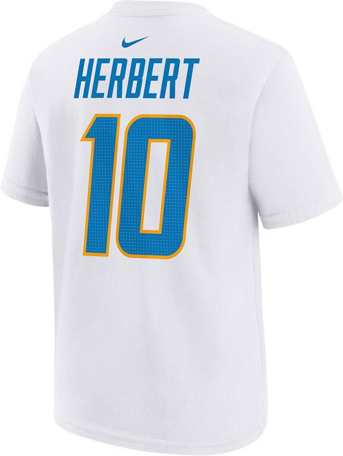 Nike Youth Los Angeles Chargers Justin Herbert #10 Blue Game Jersey