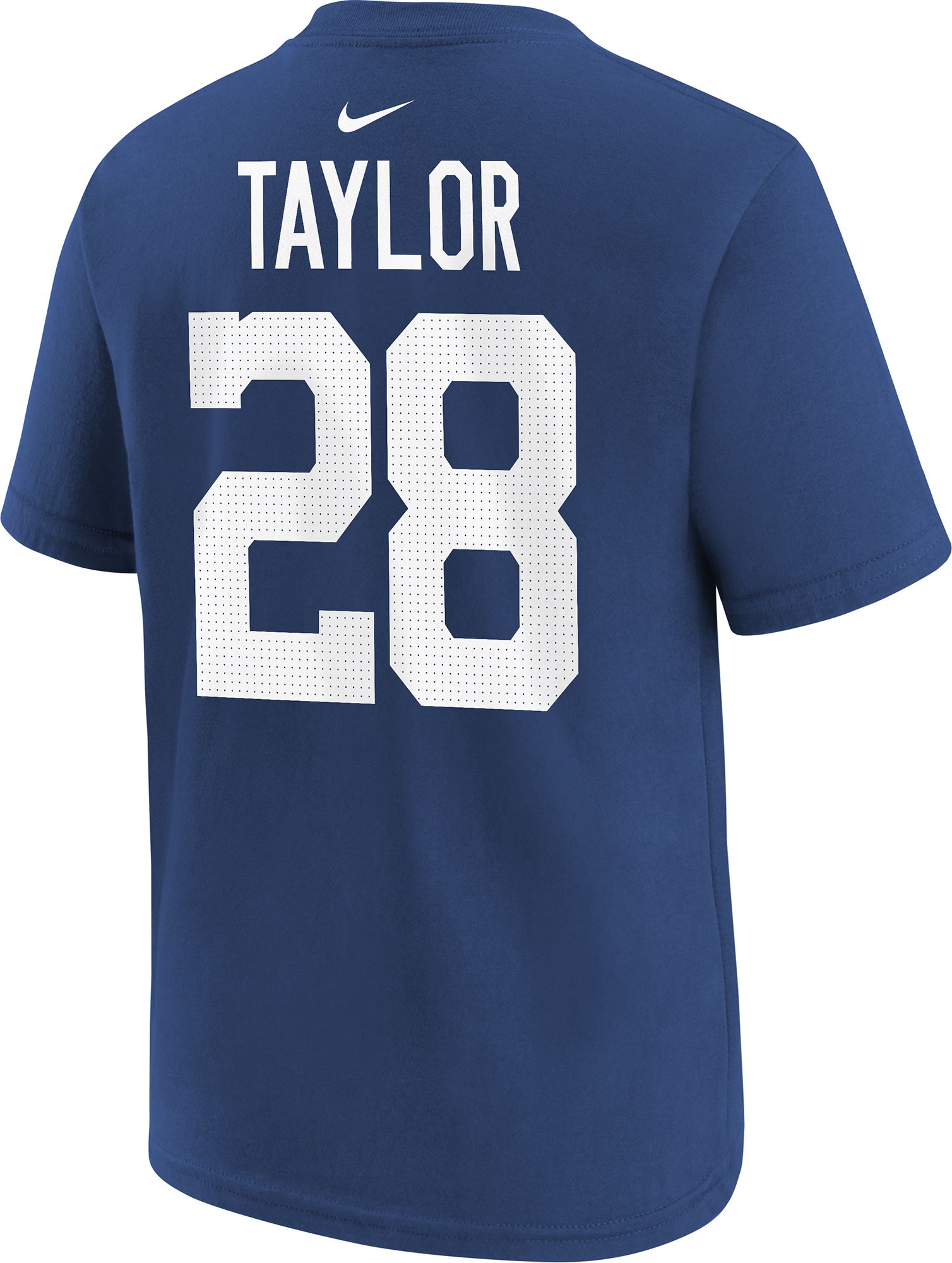 Nike Youth Indianapolis Colts Jonathan Taylor #28 Blue T-Shirt