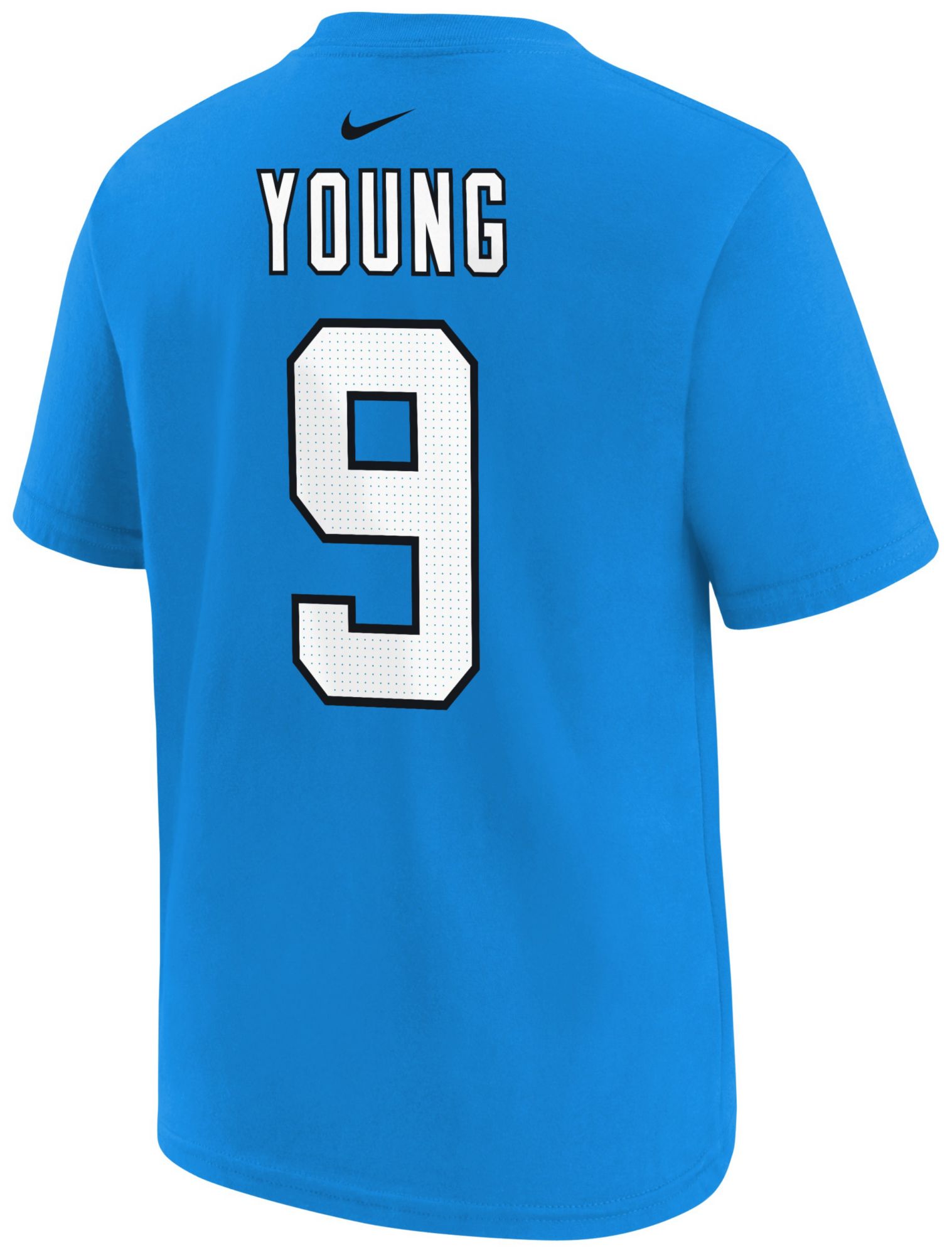 Nike Youth Carolina Panthers Bryce Young #9 Neptune Blue T-Shirt product image