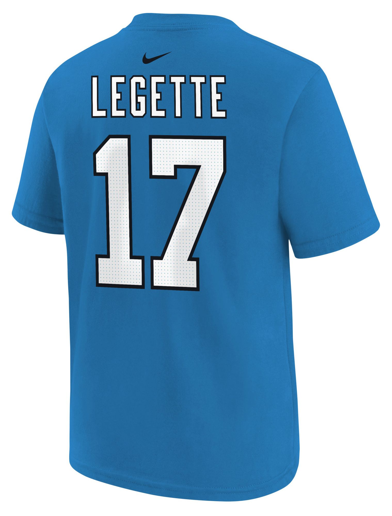 Nike Youth Carolina Panthers Xavier Legette #17 Blue Short Sleeve T-Shirt product image