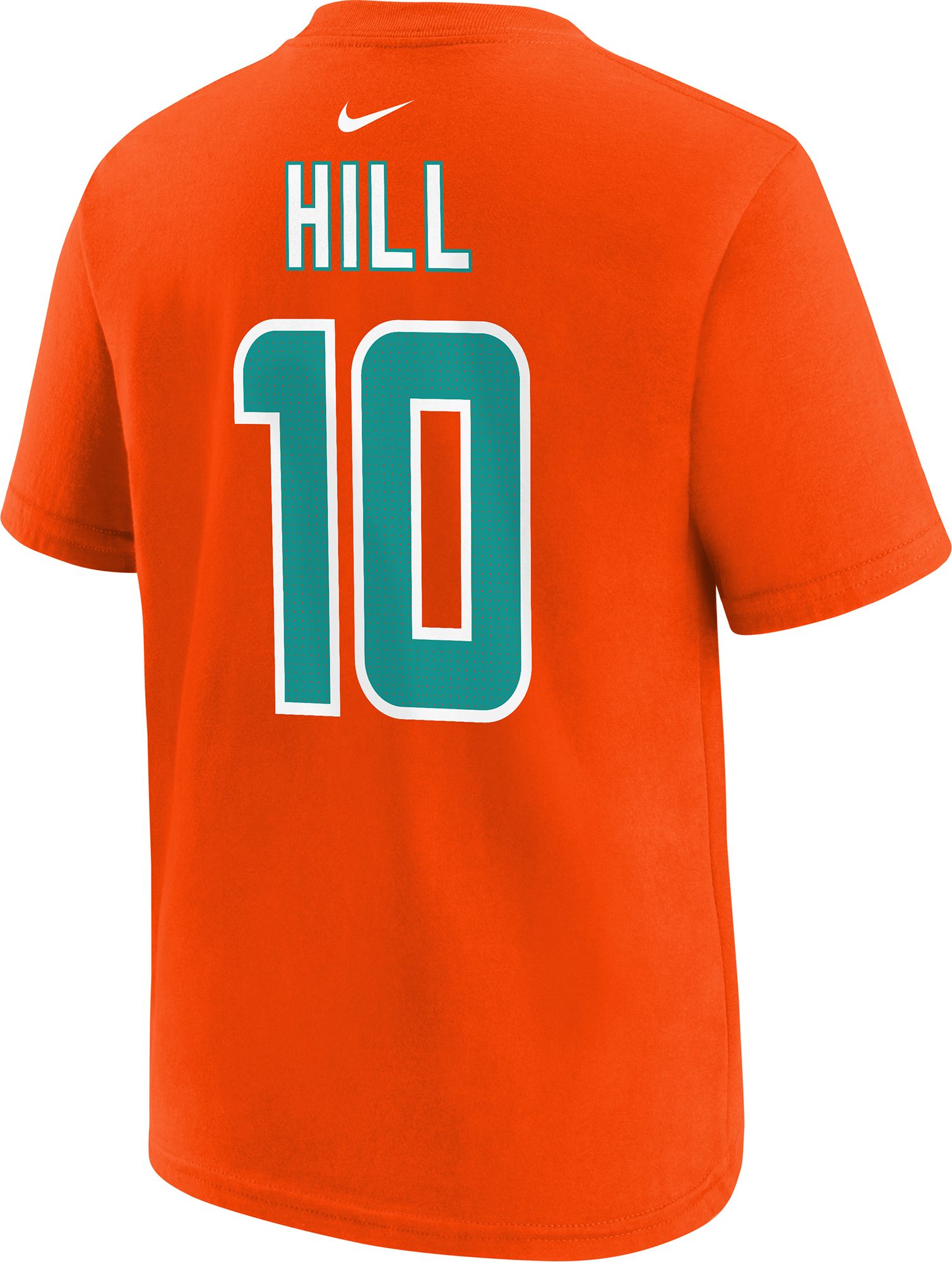 Nike Youth Miami Dolphins Tyreek Hill #10 Orange T-Shirt product image