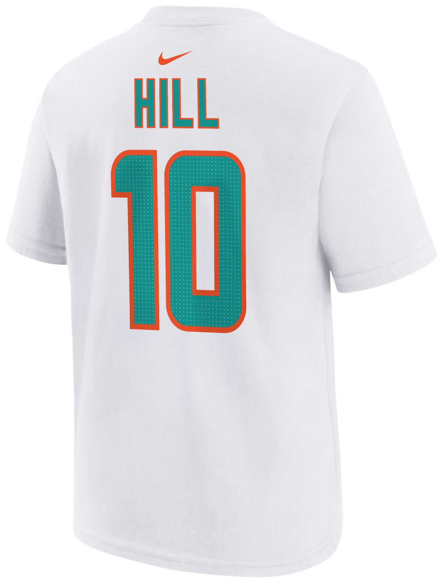 Nike Youth Miami Dolphins Tyreek Hill #10 White T-Shirt product image