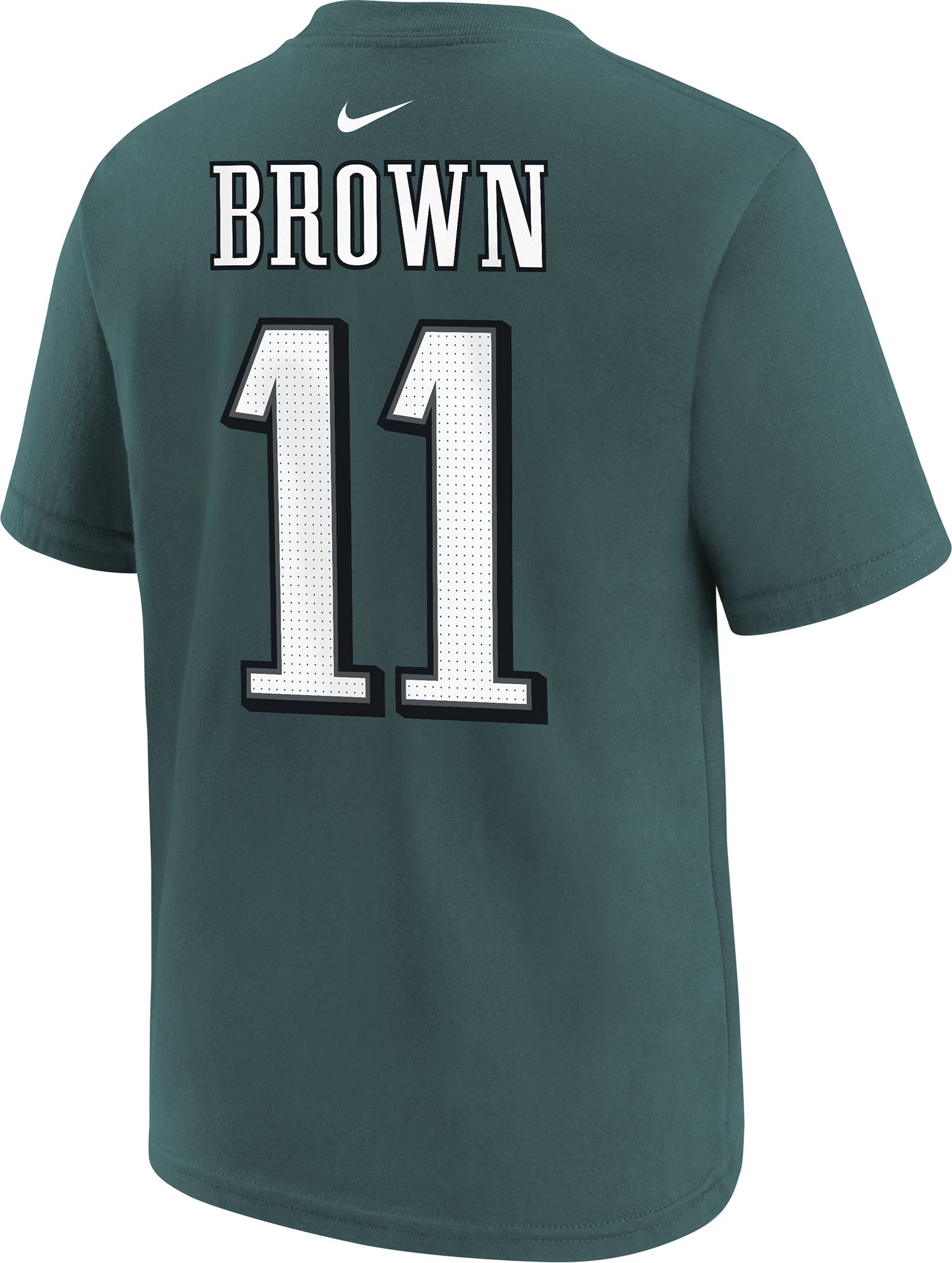 Nike Youth Philadelphia Eagles A.J. Brown #11 Teal T-Shirt