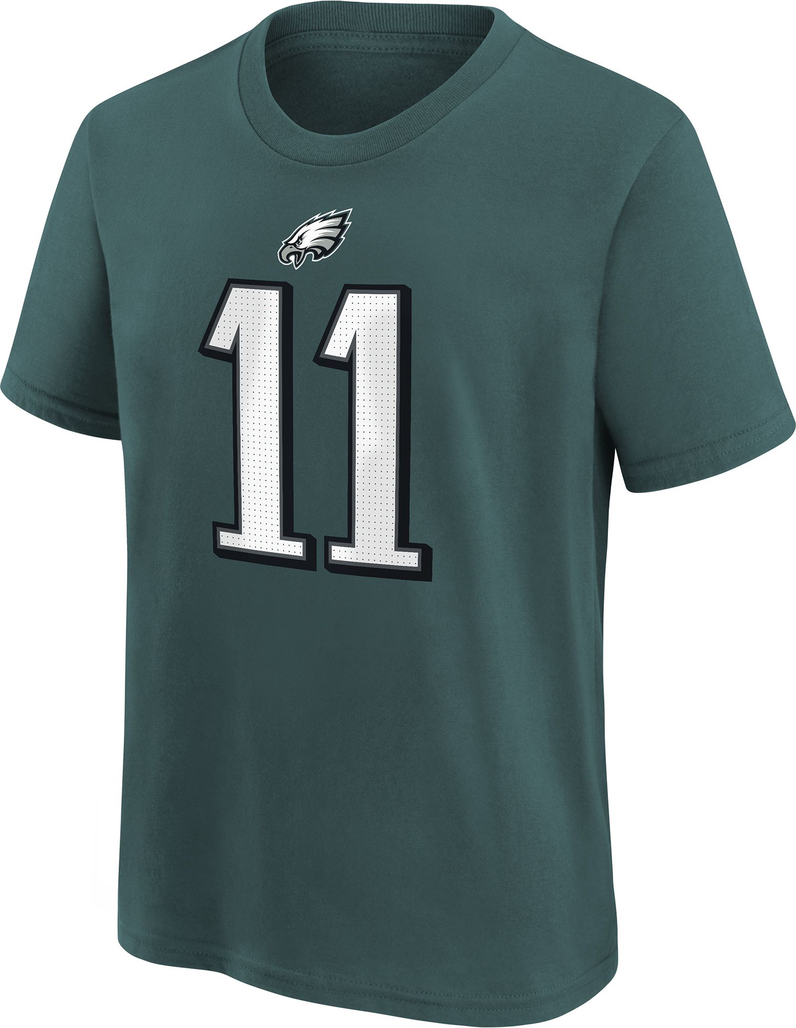 Nike Youth Philadelphia Eagles A.J. Brown #11 Teal T-Shirt product image