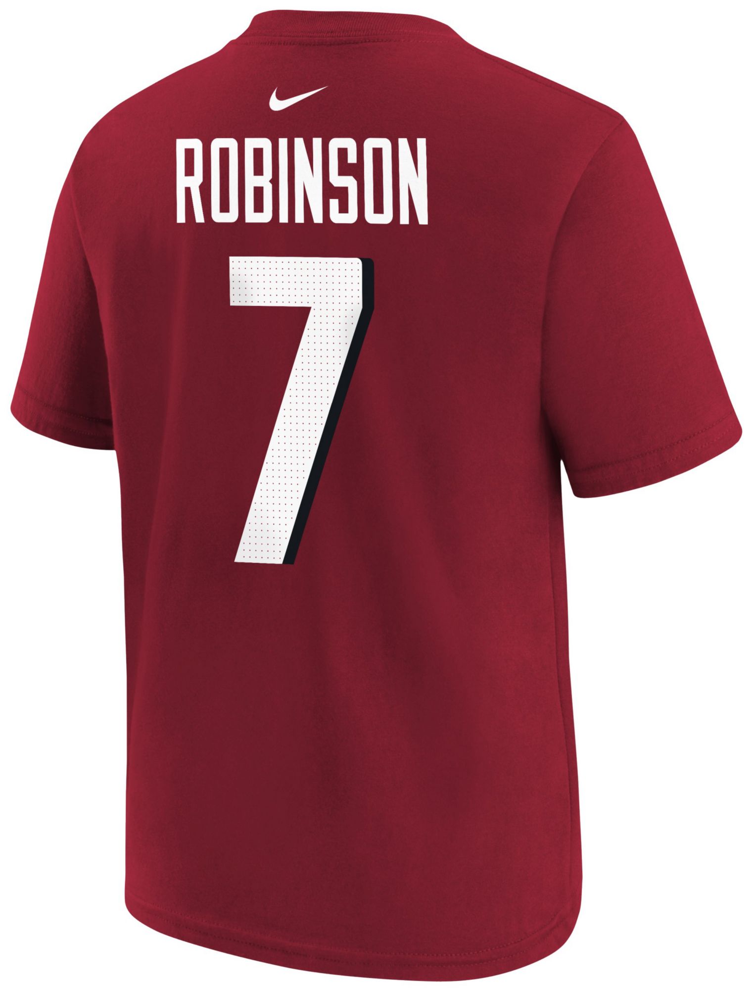 Nike Youth Atlanta Falcons Bijan Robinson #7 Gym Red T-Shirt product image