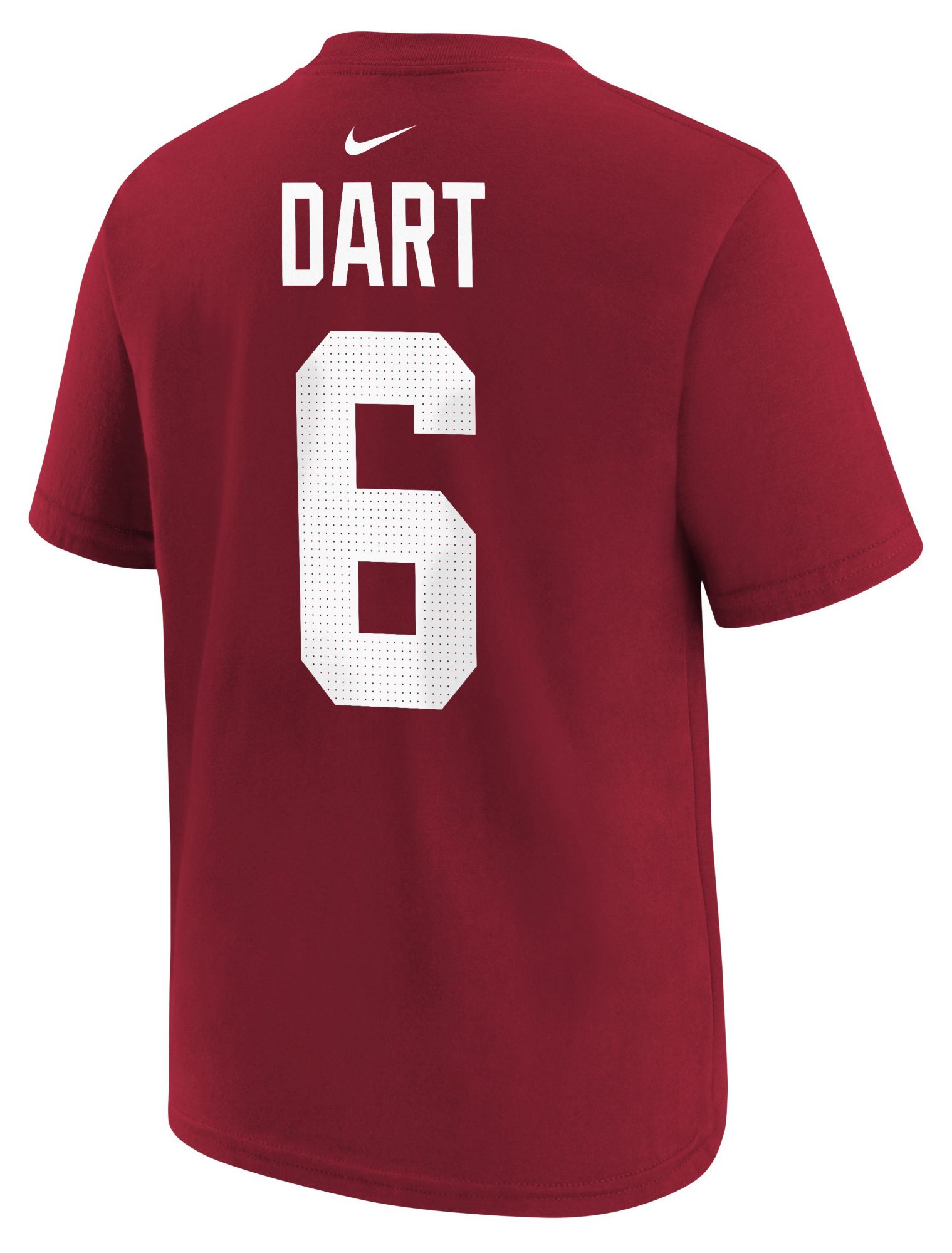 Nike Youth New York Giants Jaxson Dart Red T-Shirt | Dick's