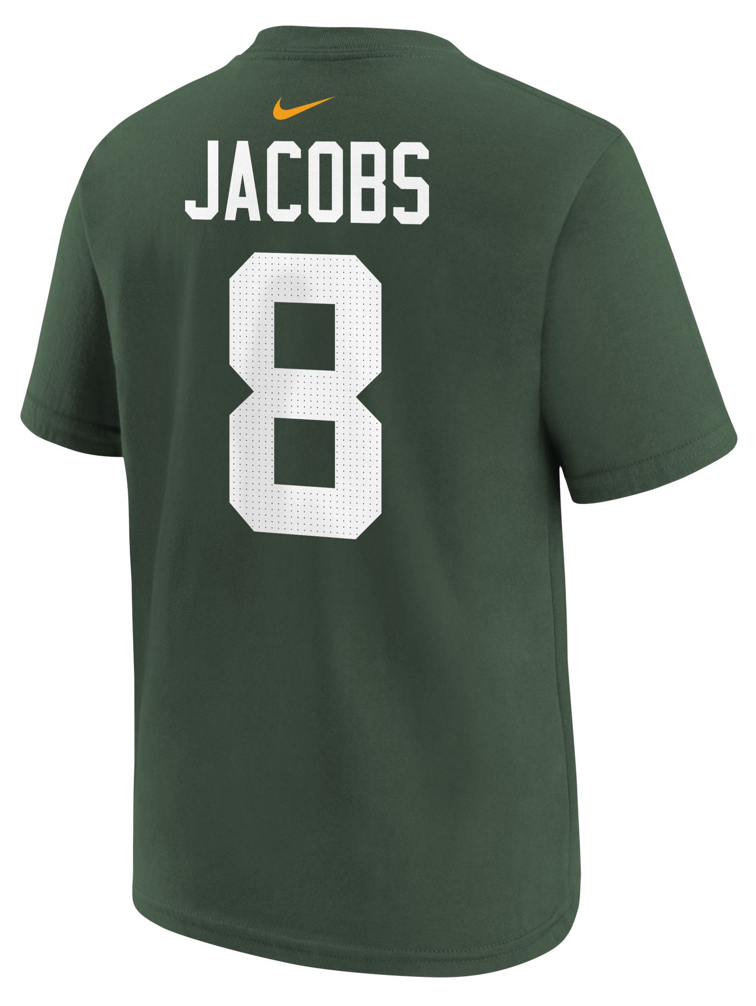 Nike Youth Green Bay Packers Josh Jacobs #8 Green T-Shirt product image