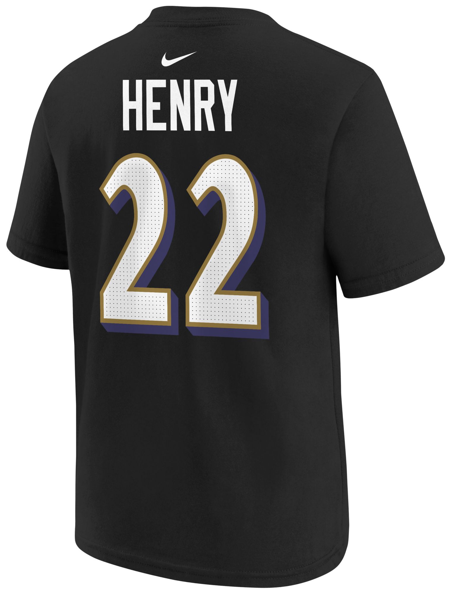 Nike Youth Baltimore Ravens Derrick Henry #22 Purple T-Shirt product image