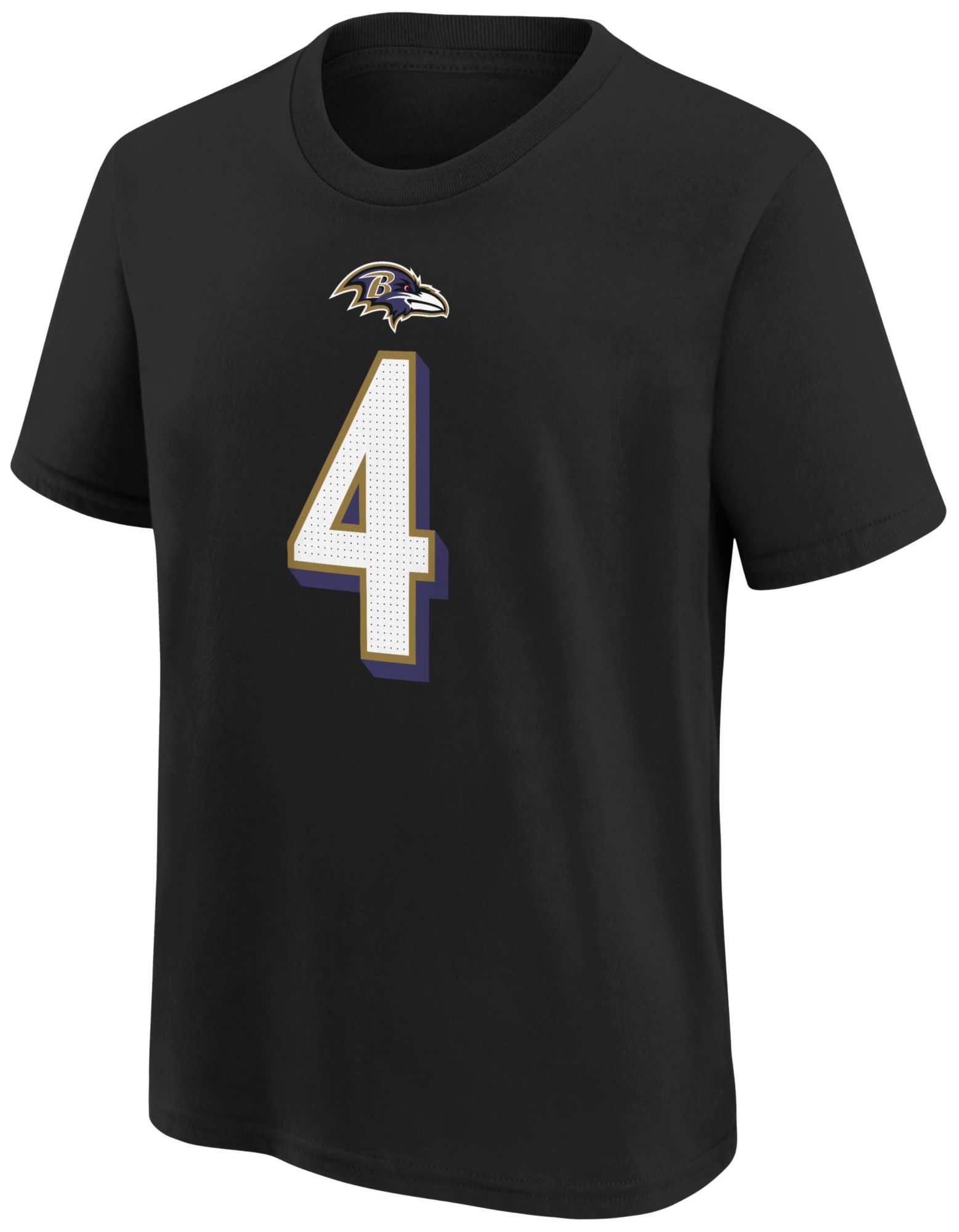Nike Youth Baltimore Ravens Zay Flowers #4 Black T-Shirt product image