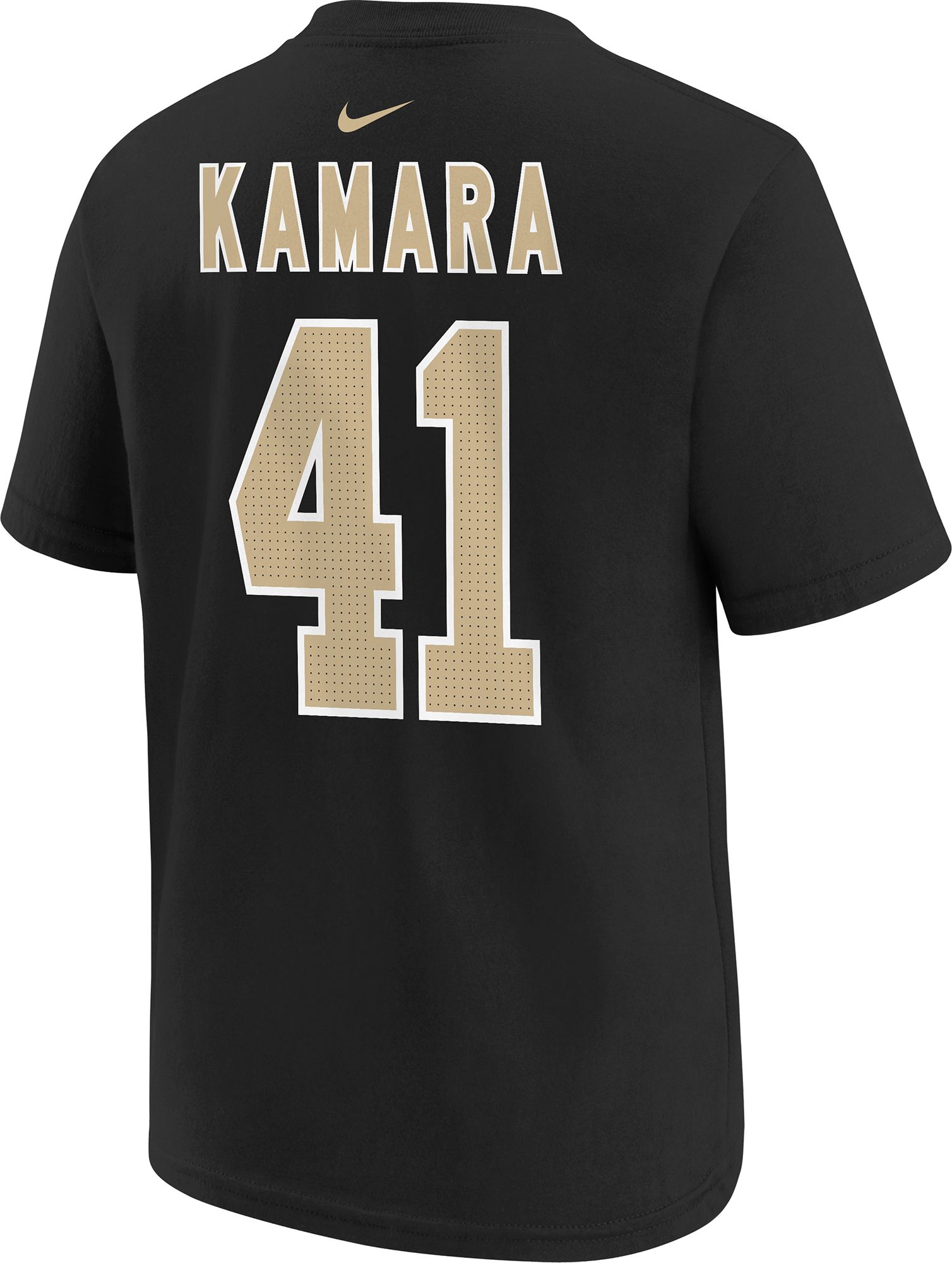 Nike Youth New Orleans Saints Alvin Kamara #41 Black T-Shirt product image