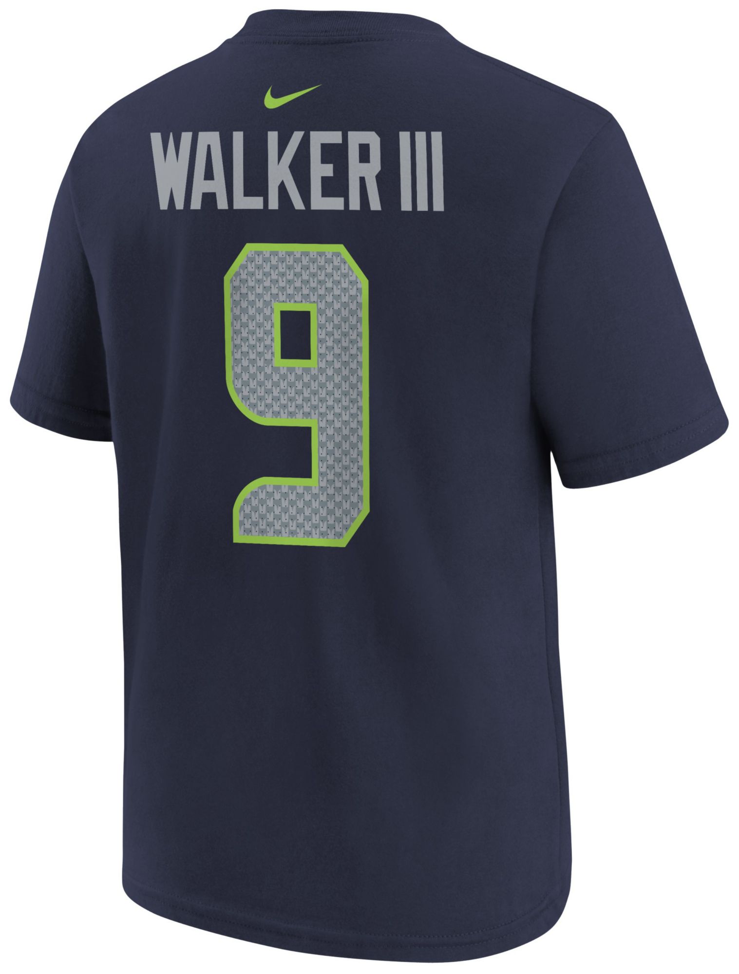 Nike Youth Seattle Seahawks Kenneth Walker III #9 College Navy T-Shirt product image