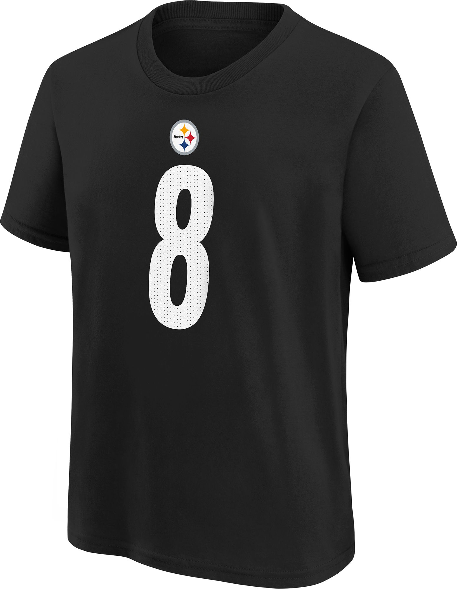 Nike Youth Pittsburgh Steelers Kenny Pickett #8 Black T-Shirt