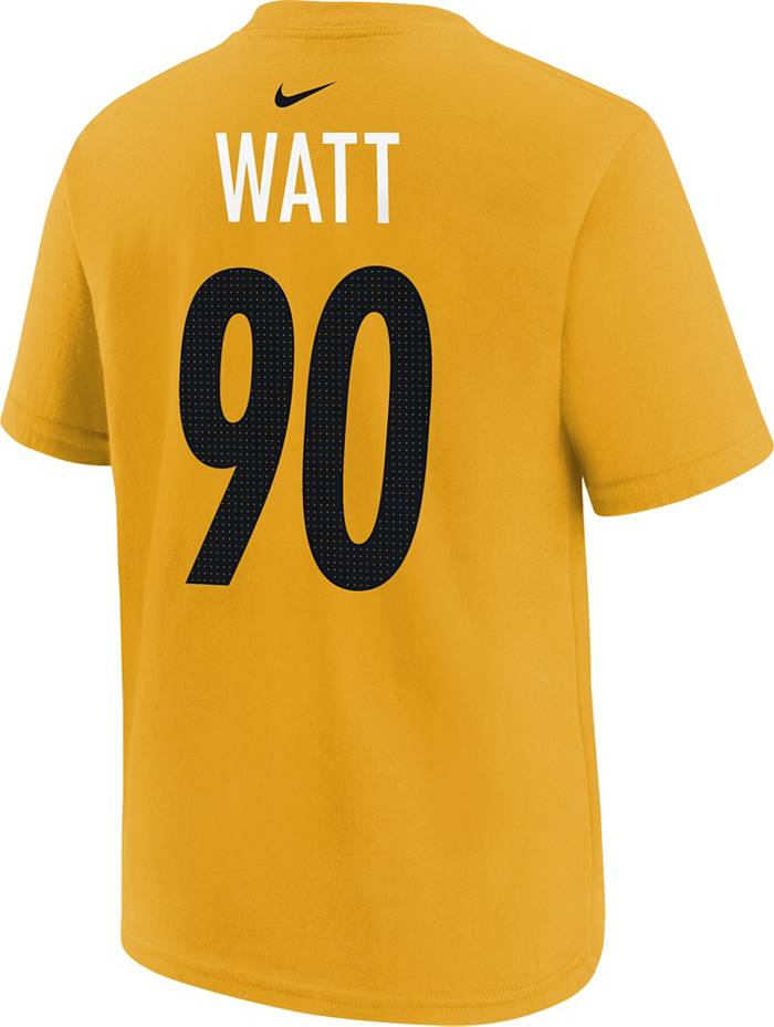 T.j. Watt Pittsburgh Steelers Nike Youth Alternate Game Jersey - Black
