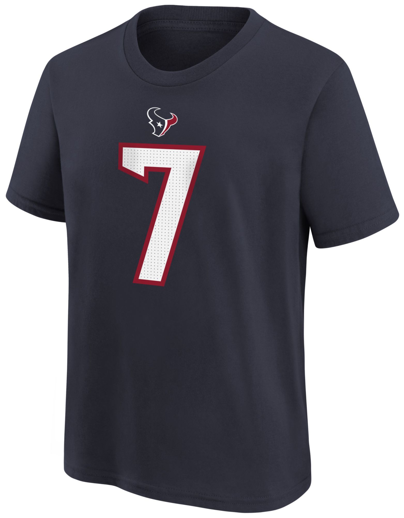 Nike Youth Houston Texans C.J. Stroud #7 Navy T-Shirt product image
