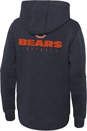 Nike Youth Chicago Bears Sideline Club Navy Pullover Hoodie product image