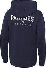 Nike Youth New England Patriots Sideline Club Navy Pullover Hoodie product image