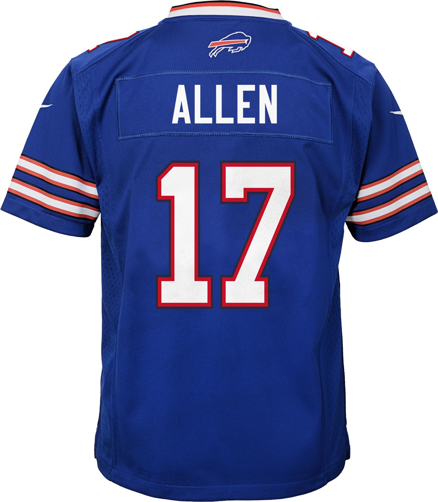 Nike Youth Buffalo Bills Josh Allen #17 Royal Game Jersey product image