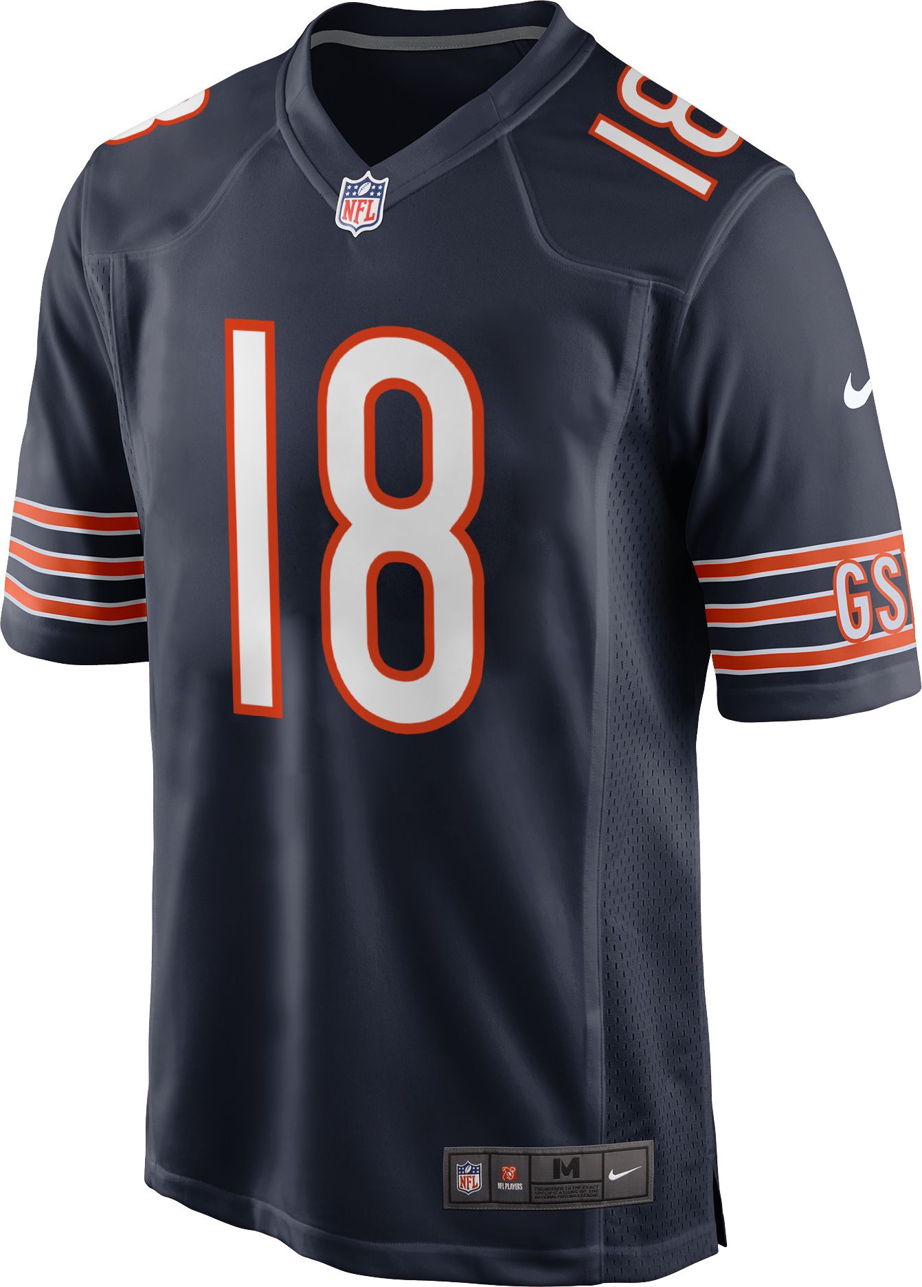 Nike Youth Chicago Bears Caleb Williams #18 Navy Game Jersey product image