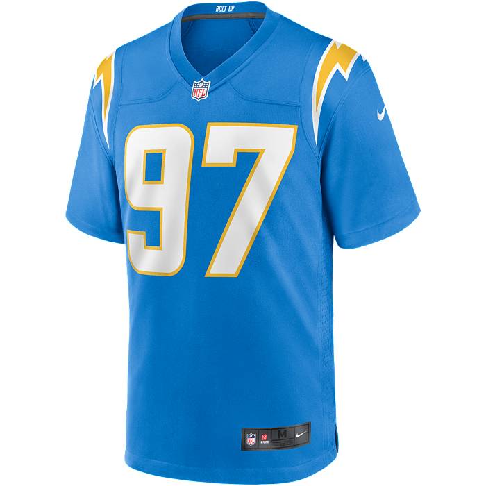 Blue Nike NFL LA Chargers Bosa #97 Game Jersey