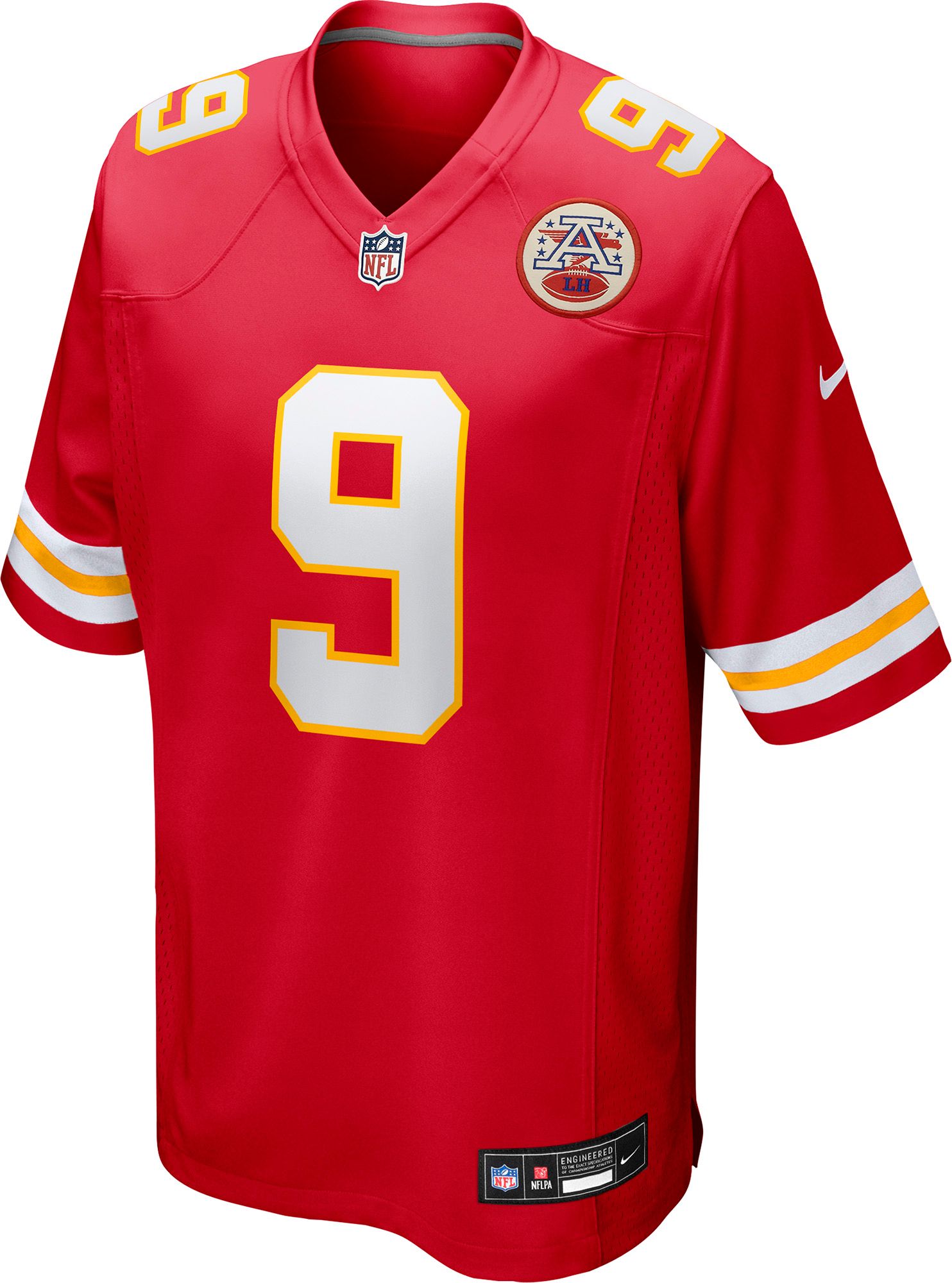 Nike Boys' Kansas City Chiefs Red Kenneth Walker III #9 Home Game Jersey product image
