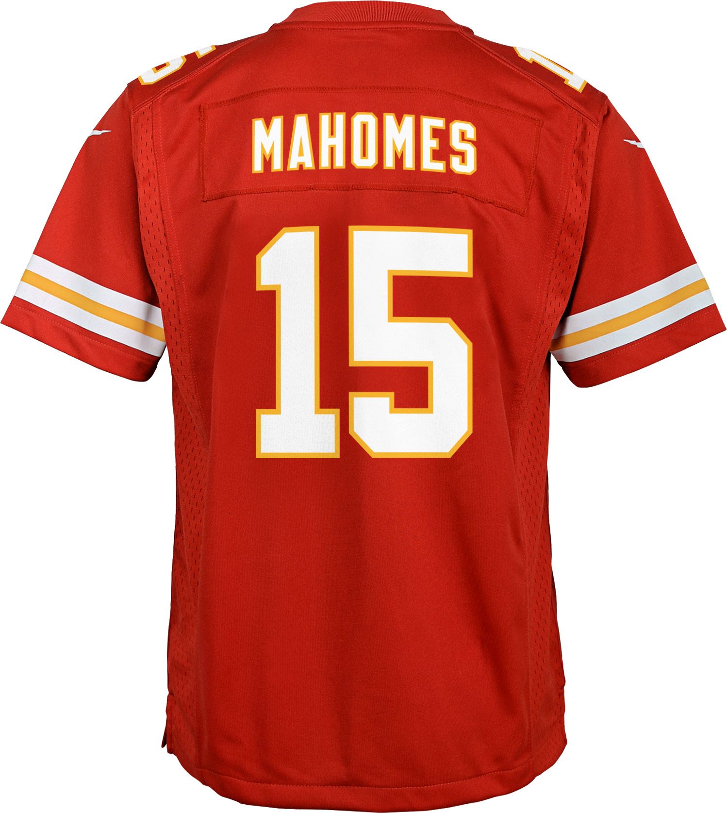 Nike Youth Kansas City Chiefs Patrick Mahomes #15 Red Game Jersey product image