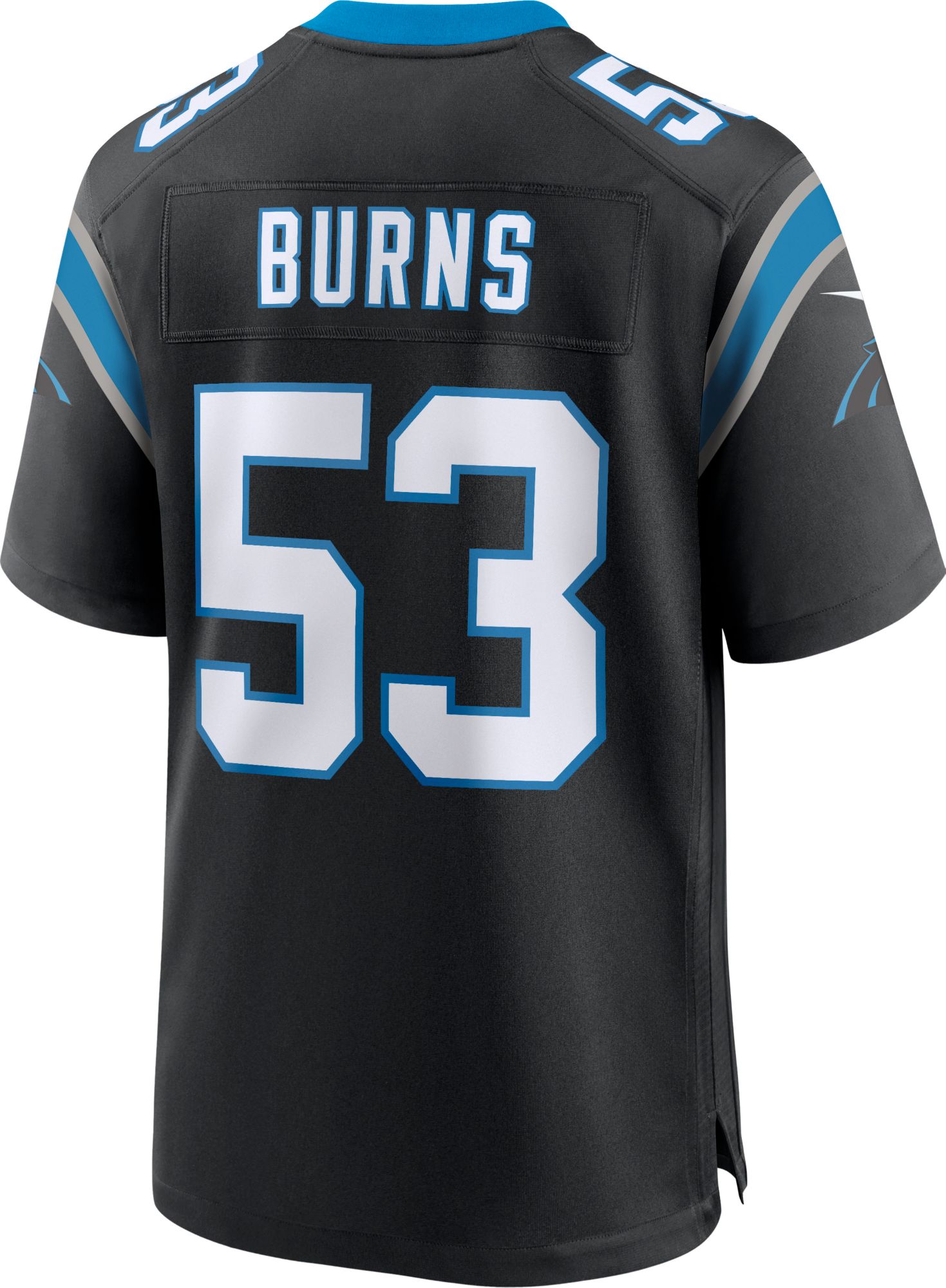Nike Carolina Panthers No53 Brian Burns White Women's Stitched NFL Vapor Untouchable Limited Jersey