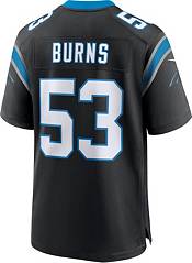 Nike Youth Carolina Panthers Brian Burns #50 Black Game Jersey