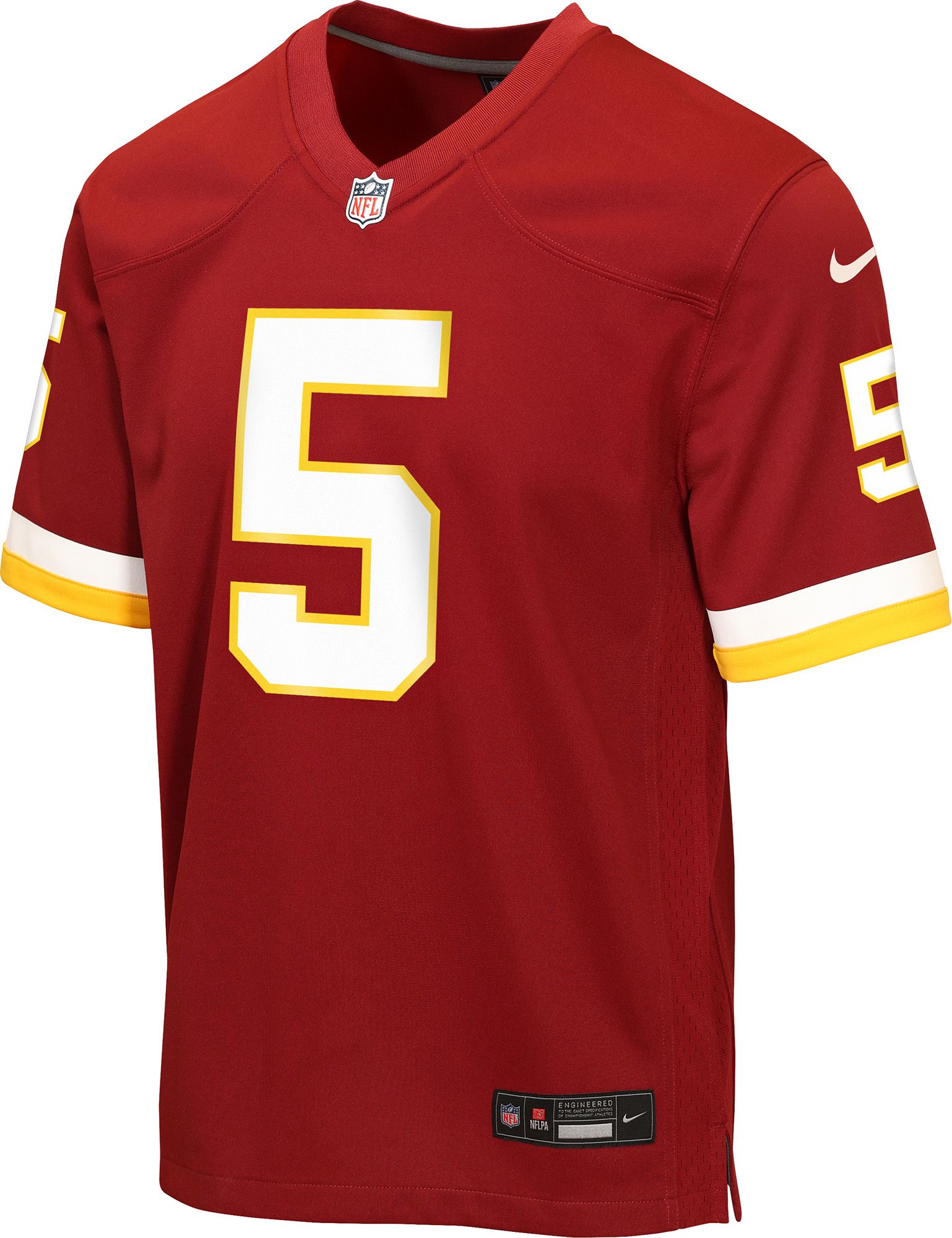 Nike Youth Washington Commanders Team Red Jayden Daniels #5 Home Game Jersey product image