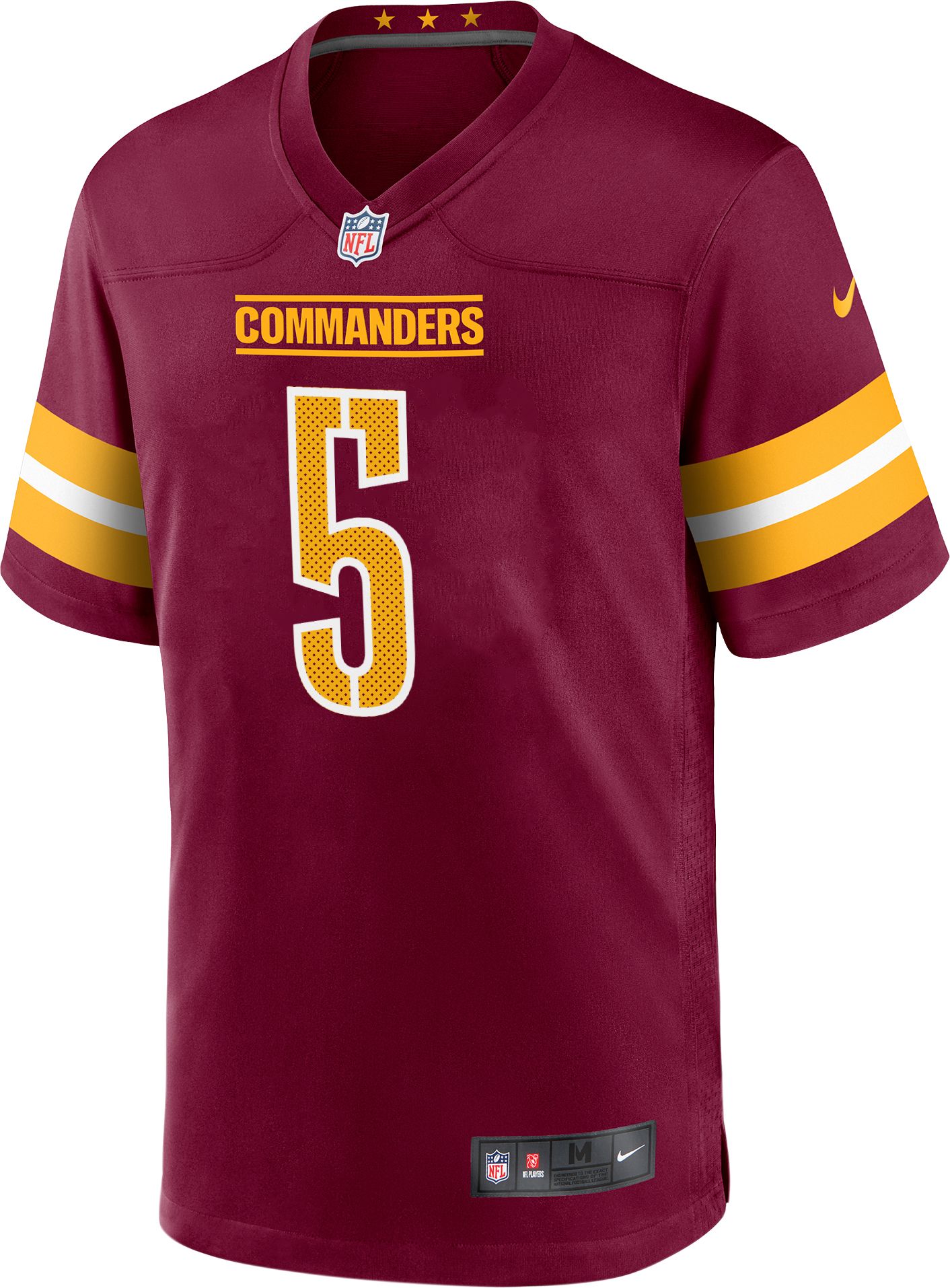 Nike Youth Washington Commanders Jayden Daniels #5 Red Game Jersey product image