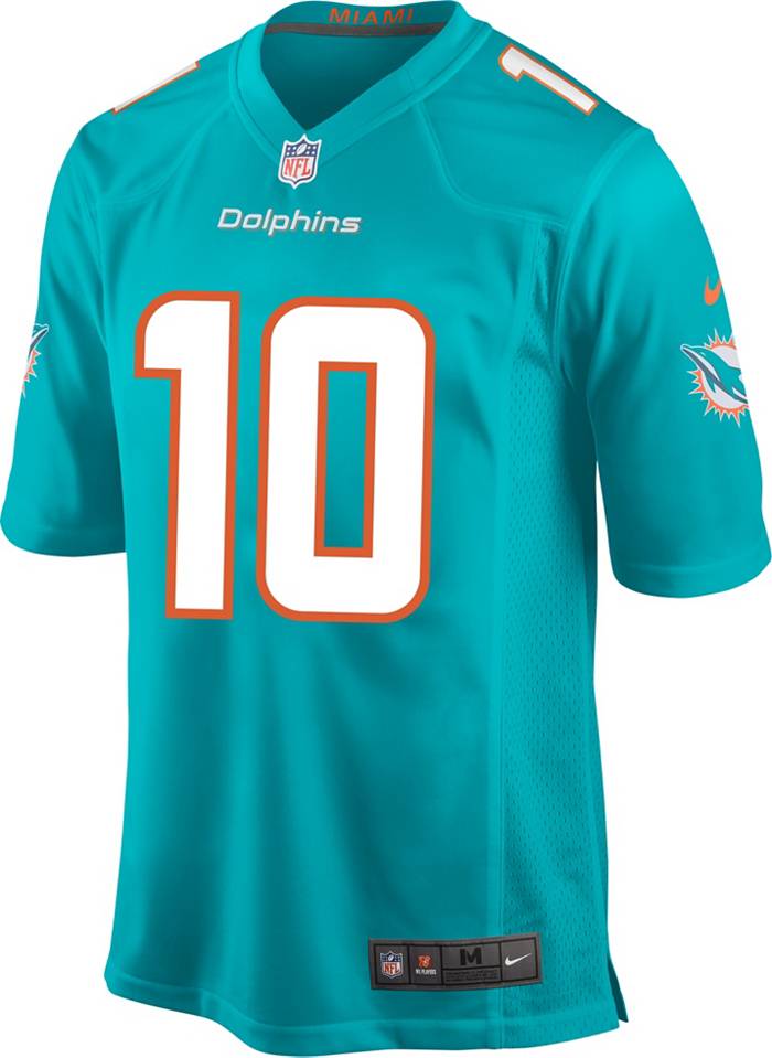 Tyreek Hill Dolphins Nike Youth Jersey White Stitched Tackle Twill &  Embroidered