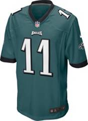 Youth Nike A.J. Brown Silver Philadelphia Eagles Inverted Game Jersey Size: Large