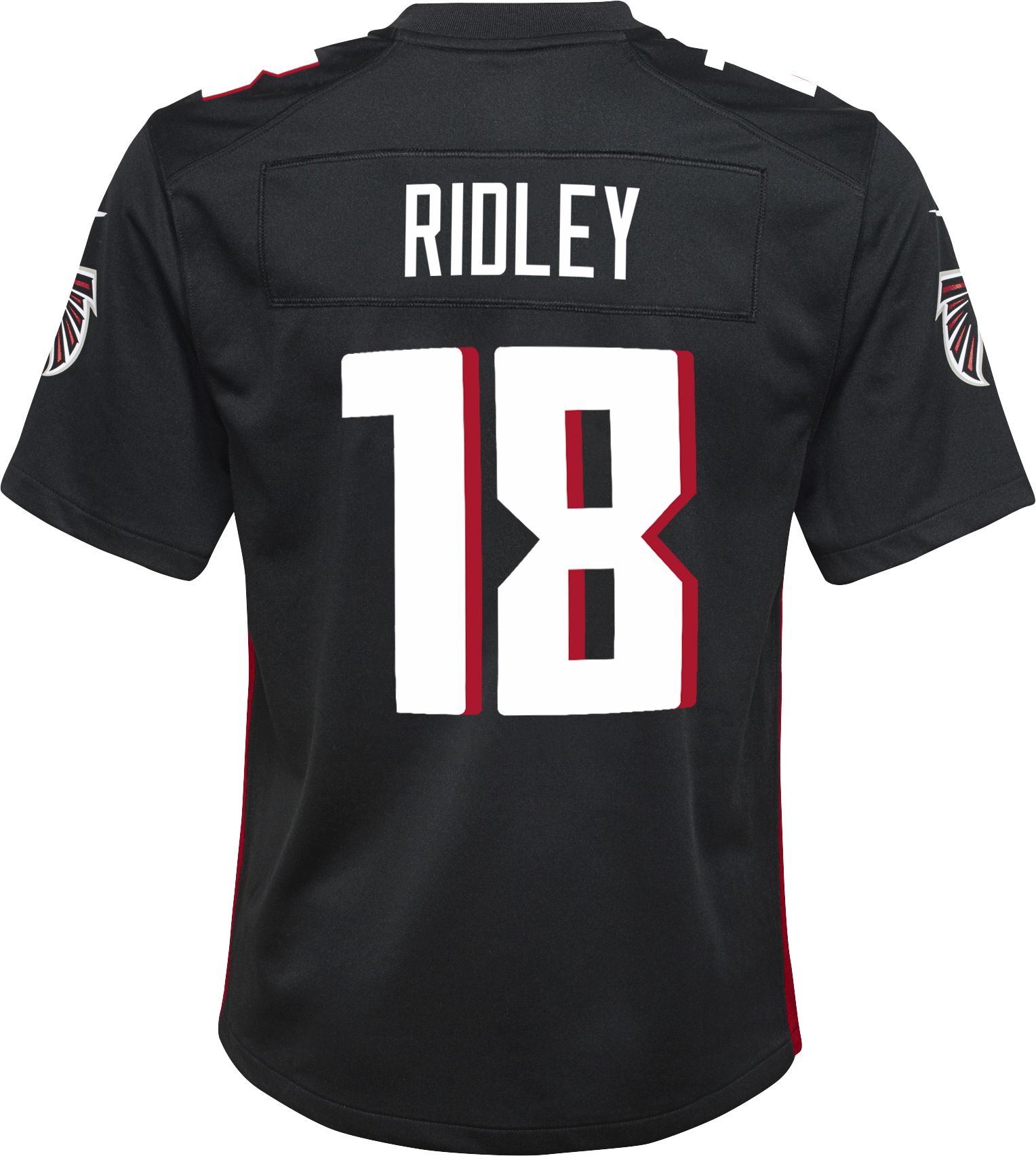 Nike Atlanta Falcons No18 Calvin Ridley Red Men's Stitched NFL Limited Rush 100th Season Jersey