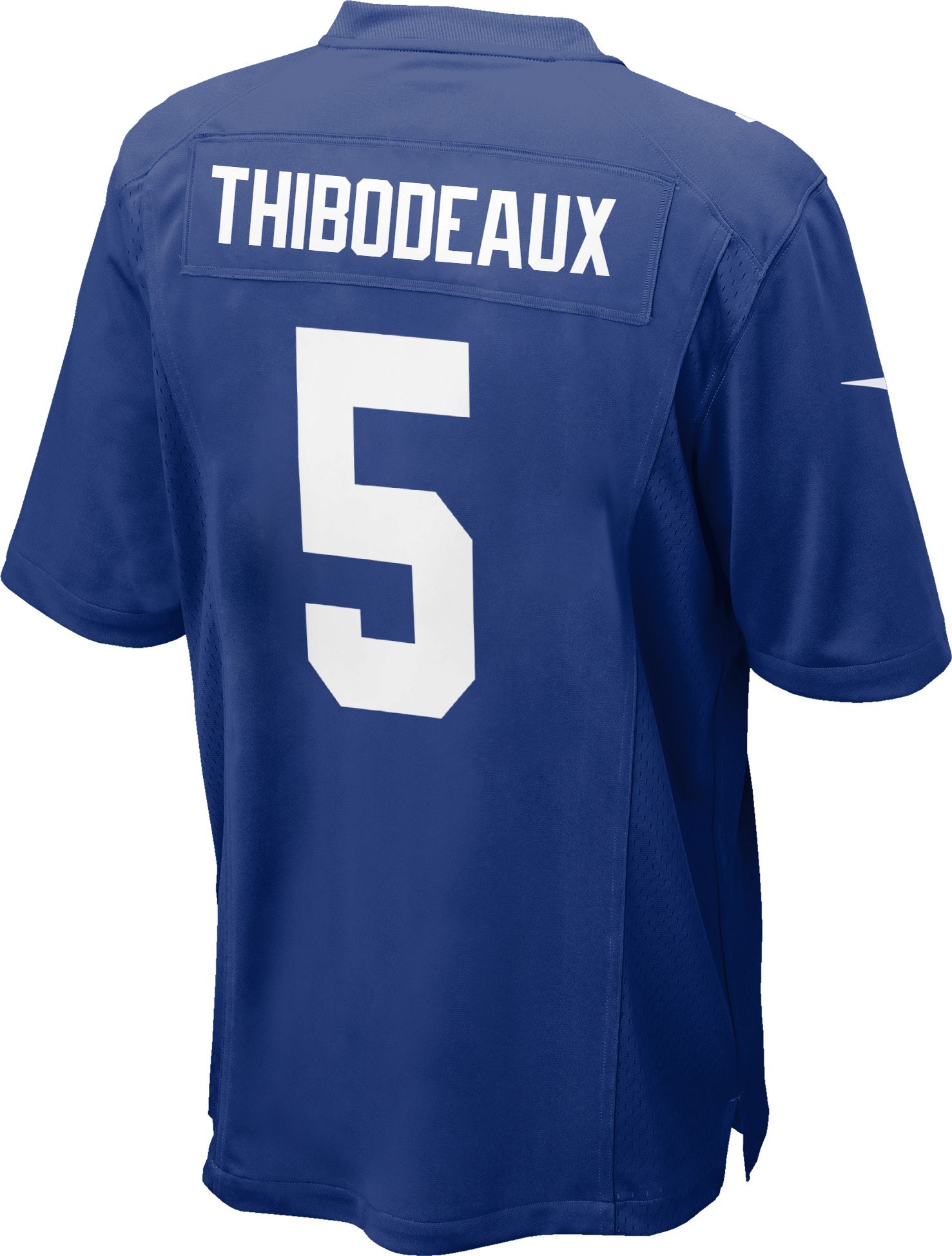 Nike Youth New York Giants Kayvon Thibodeaux #5 Royal Game Jersey product image