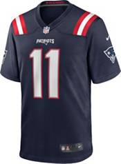 Nike Youth New England Patriots Julian Edelman #11 Navy Game Jersey product image