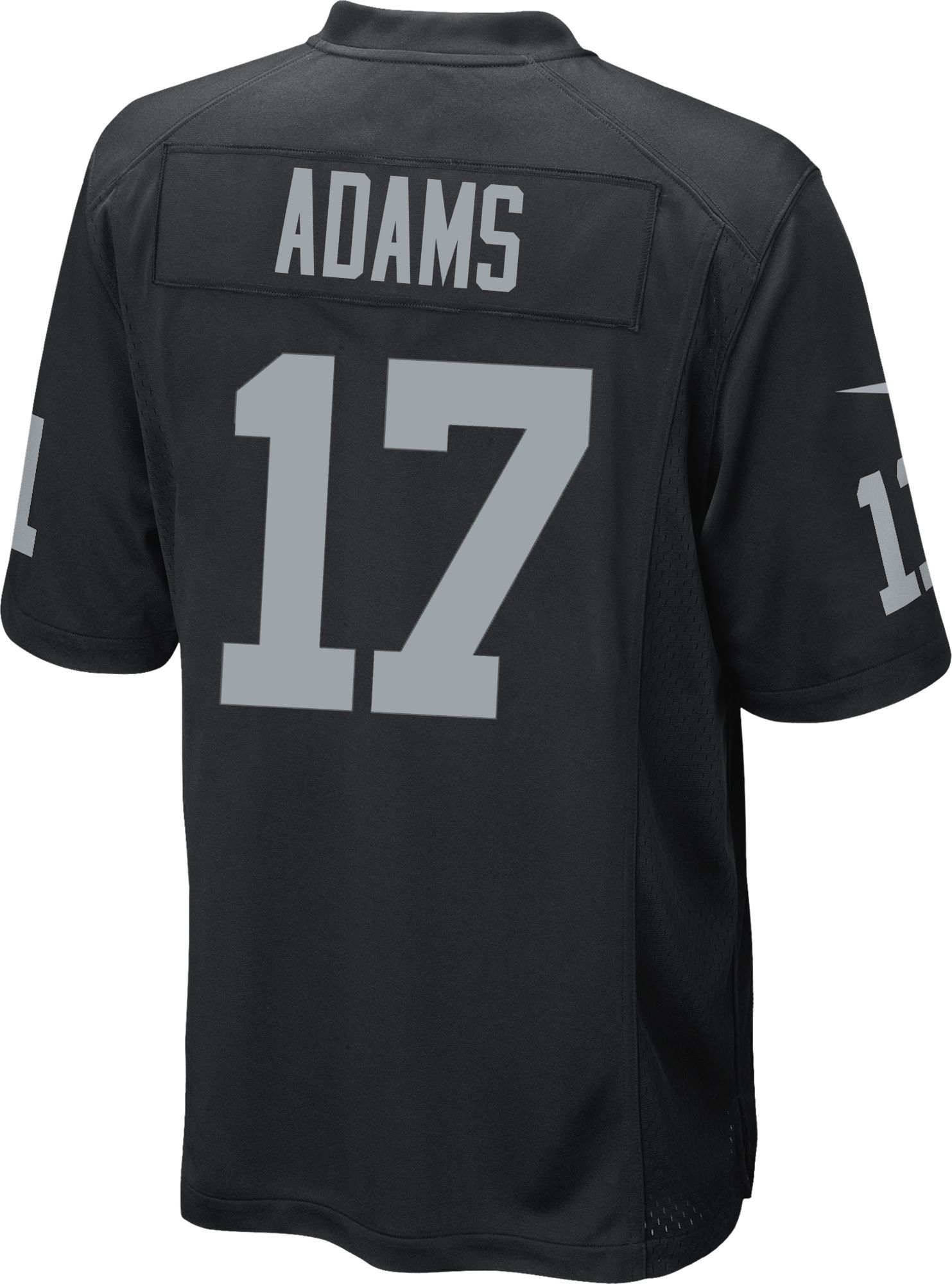 Nike Youth Las Vegas Raiders Davante Adams #17 Black Game Jersey product image