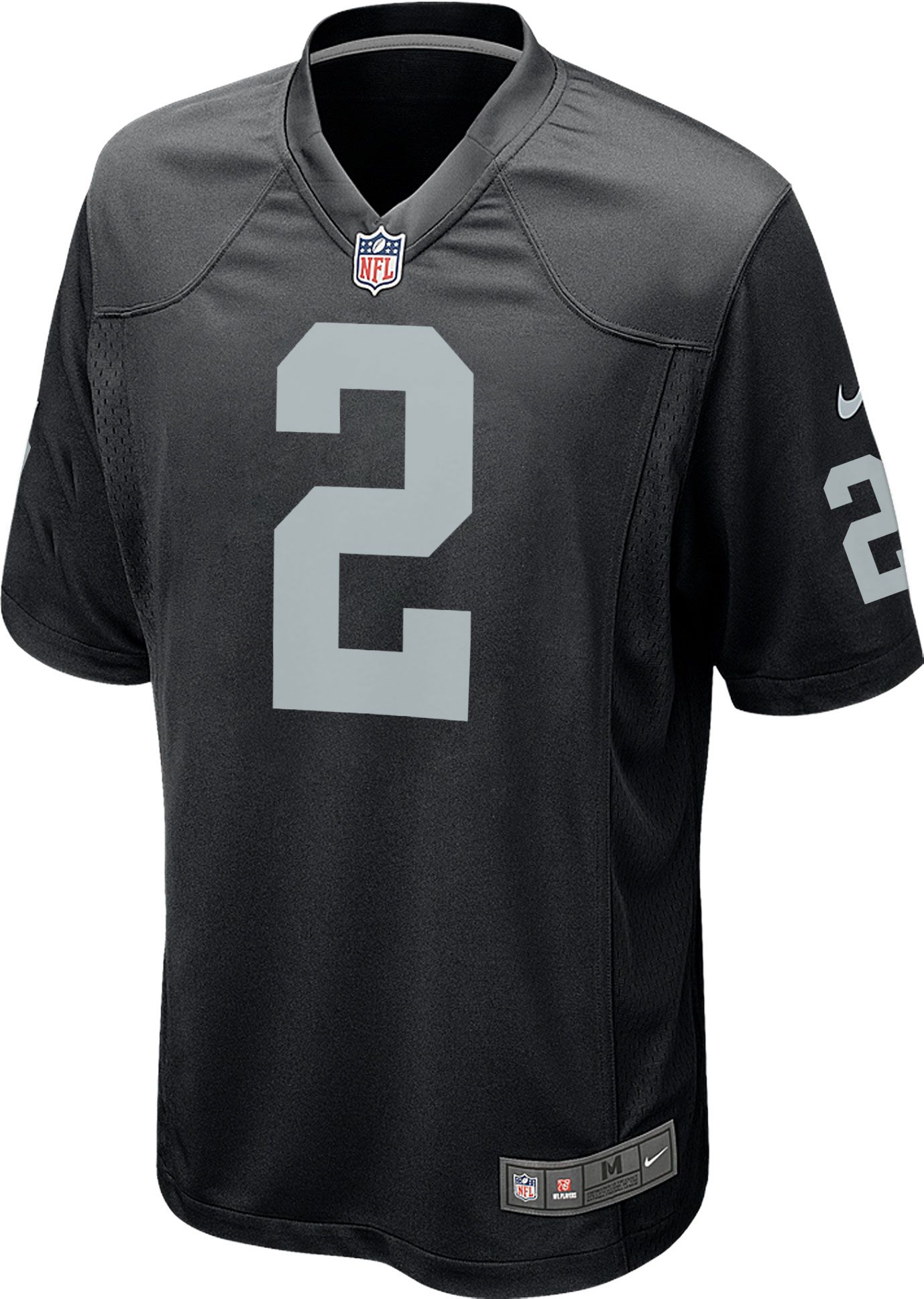 Nike Youth Las Vegas Raiders Ashton Jeanty #2 Black Game Jersey product image