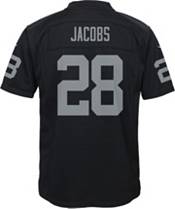 Nike Youth Las Vegas Raiders Josh Jacobs #28 Black Game Jersey