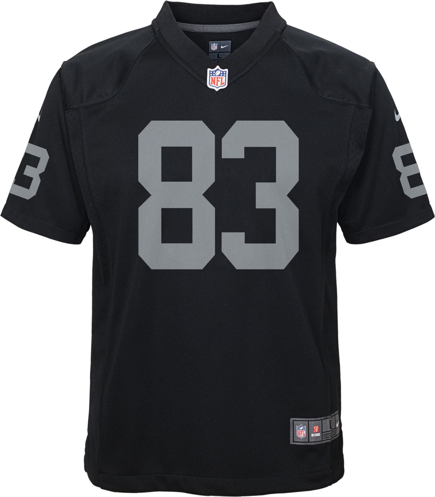 Nike Youth Las Vegas Raiders Darren Waller #83 Black Game Jersey product image