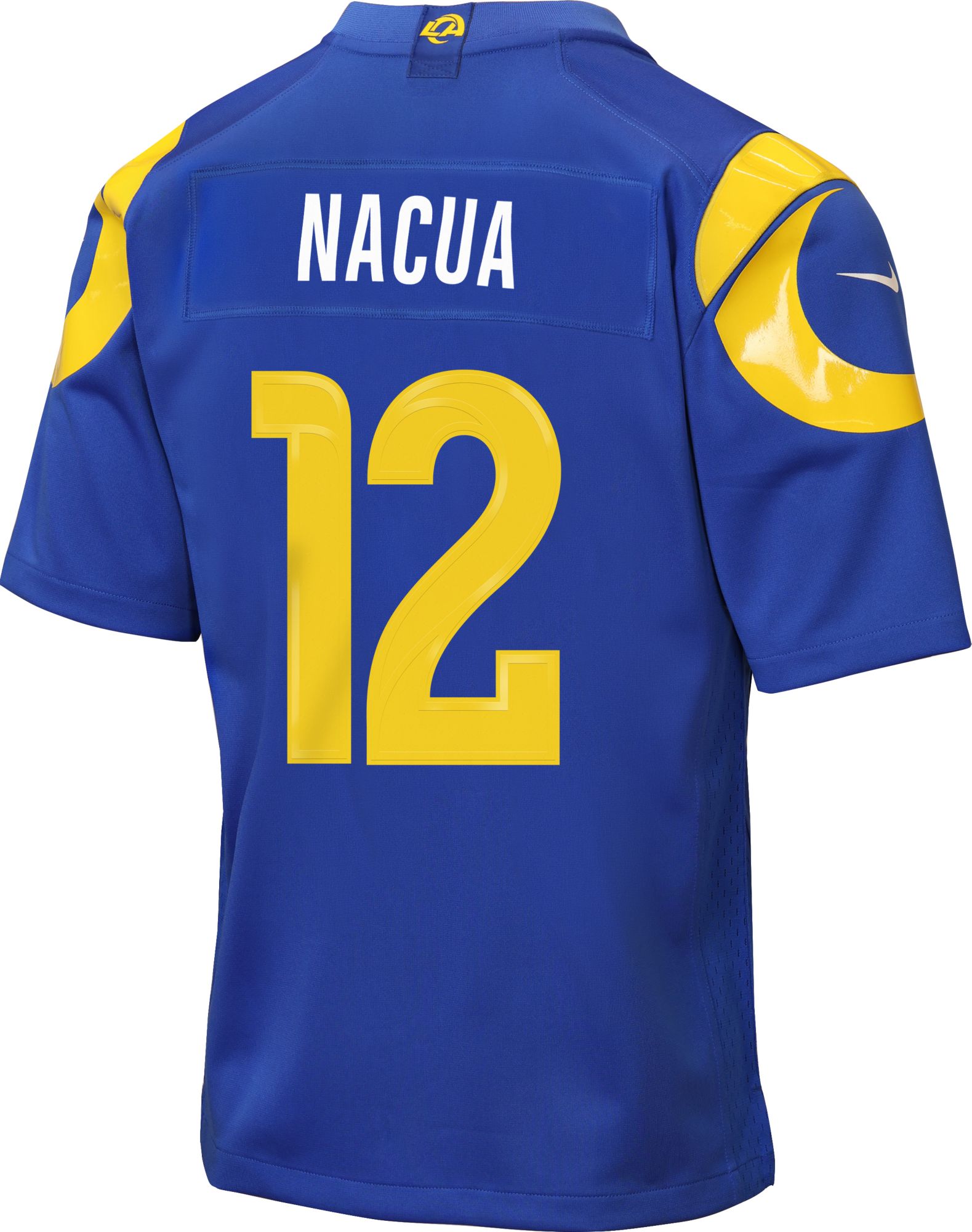Nike Youth Los Angeles Rams Blue Puka Nacua #12 Home Game Jersey product image