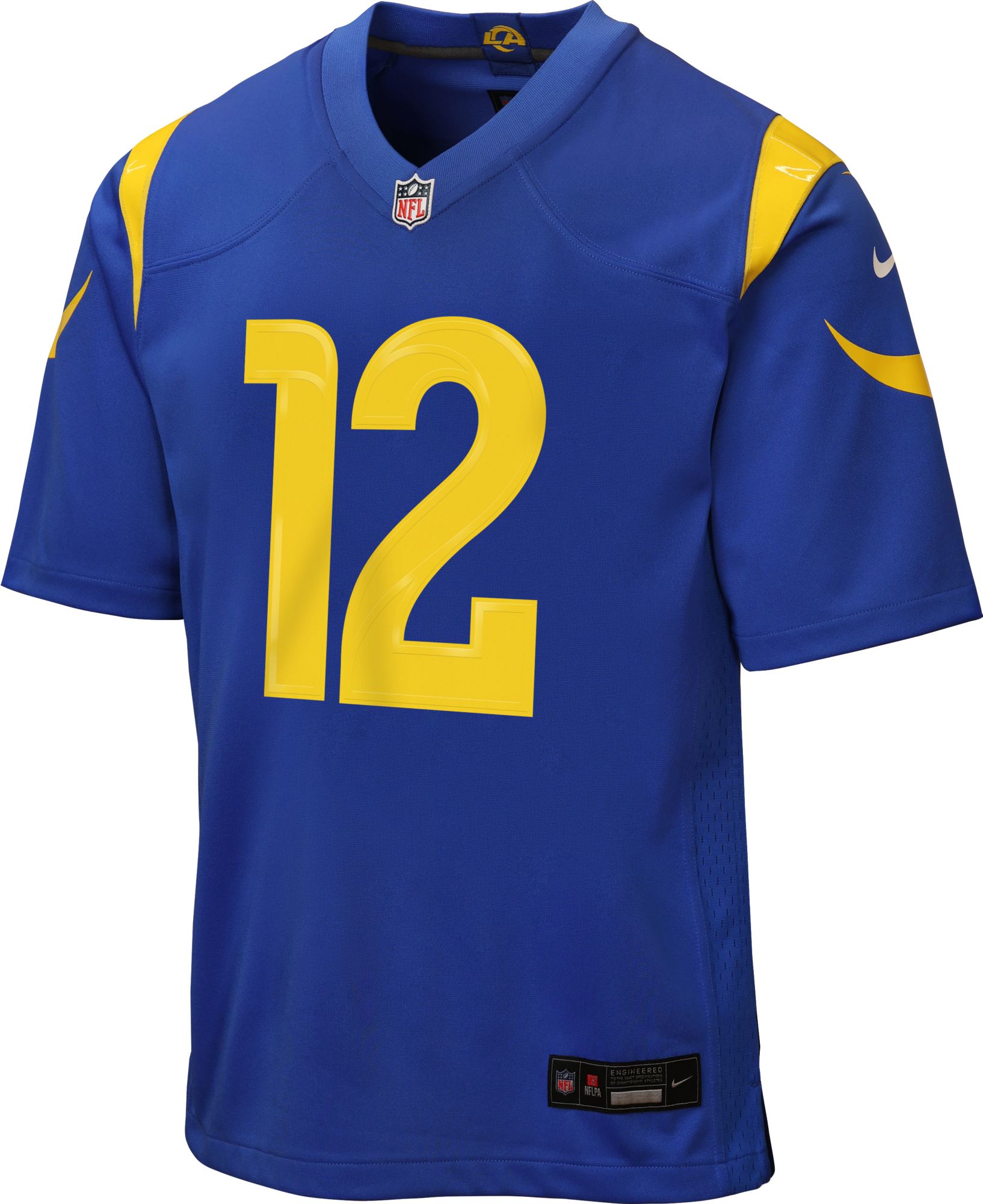 Nike Youth Los Angeles Rams Blue Puka Nacua #12 Home Game Jersey product image