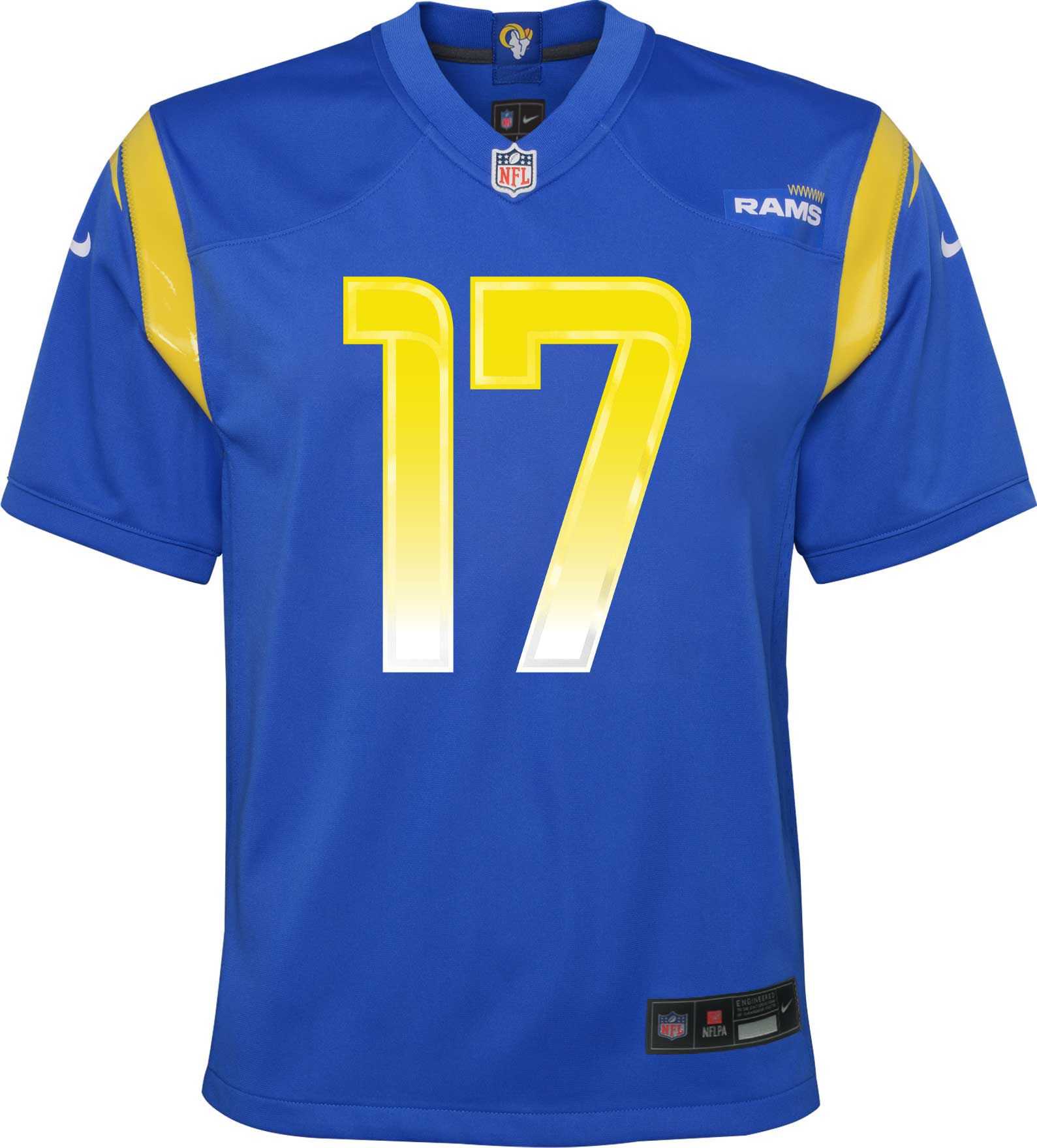 Nike Youth Los Angeles Rams Davante Adams #17 Royal Game Jersey product image