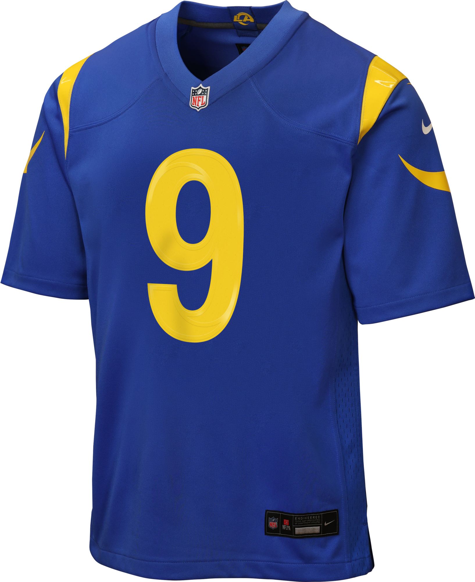 Nike Youth Los Angeles Rams Blue Matthew Stafford #9 Home Game Jersey product image