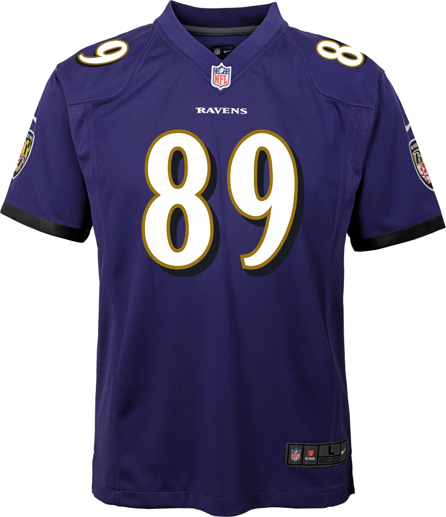 Nike Youth Baltimore Ravens Mark Andrews #89 Purple Game Jersey product image